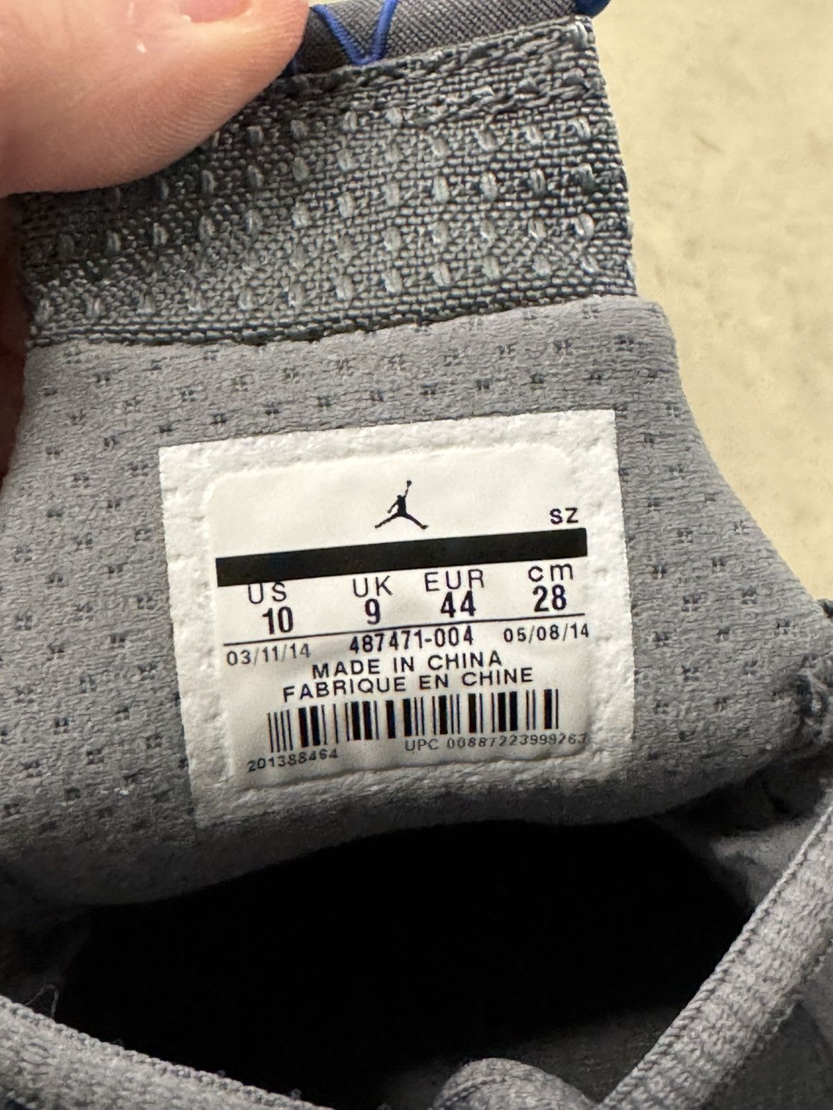 Jordan Brand Jordan 14 Retro Wolf Grey Size 10 Size US 10 / EU 43 - 7 Thumbnail