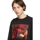 Raf Simons o1y0325 Logo Crewneck Sweatshirt in Black Size US XS / EU 42 / 0 - 2 Thumbnail