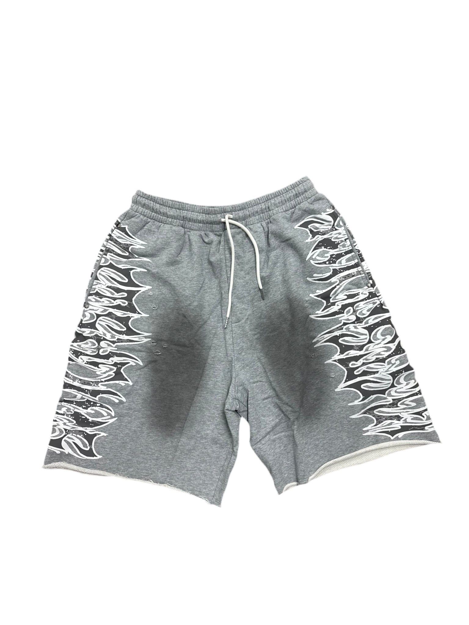 LOSTSHDWS LOST SHDWS Grunge Grey Sweat Shorts Size US 30 / EU 46 - 1 Preview