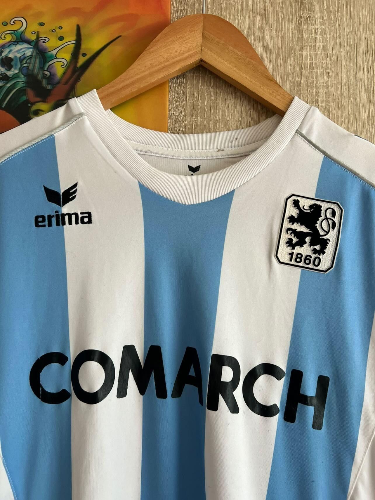 Erima Munachium Erima 2010-11 TSV 1860 Jersey ⚽🔥 Size US M / EU 48-50 / 2 - 7 Thumbnail