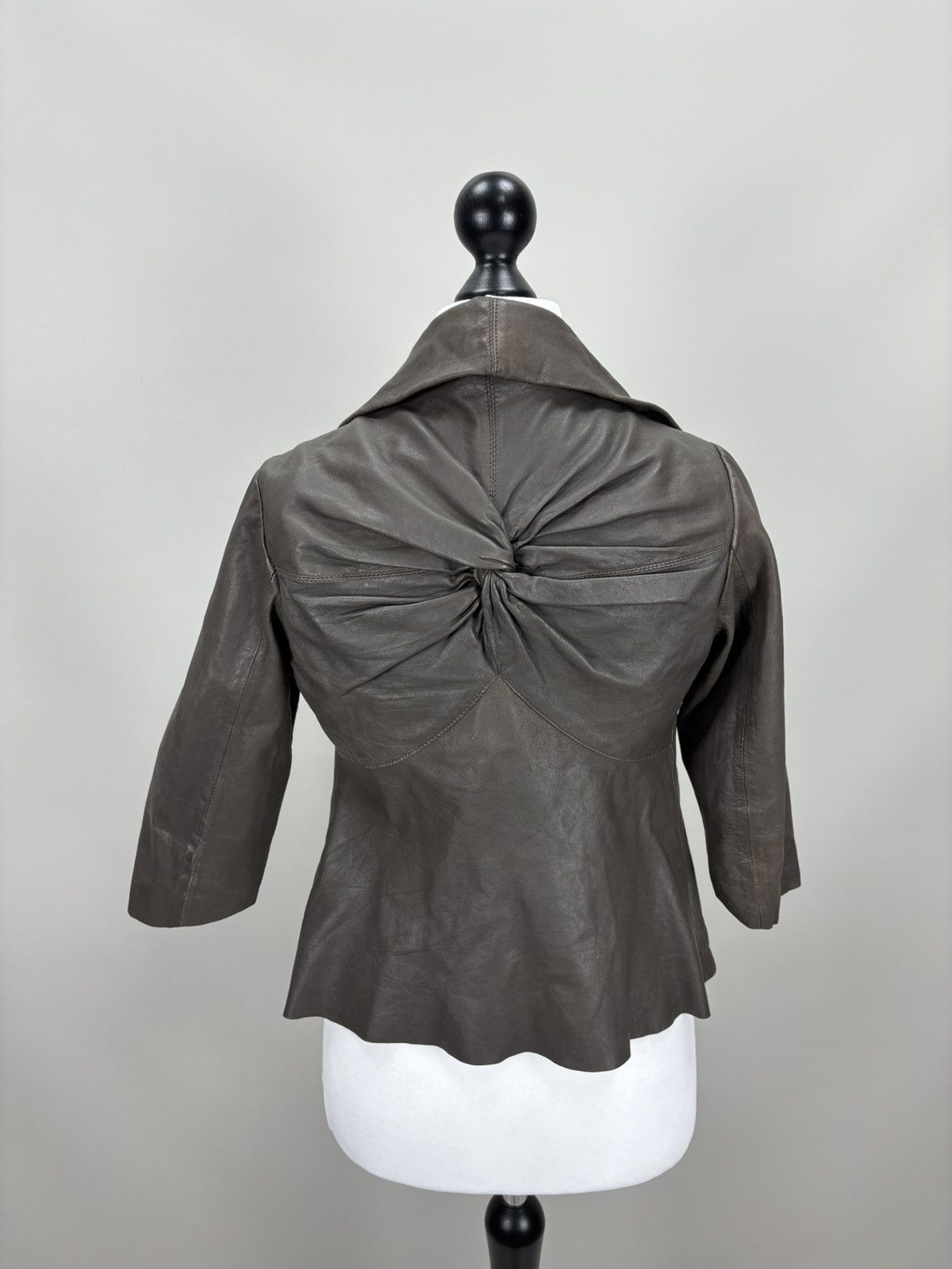 Allsaints Womens leather jacket AllSaints Size 8 Color Brown Size M / US 6-8 / IT 42-44 - 7 Thumbnail