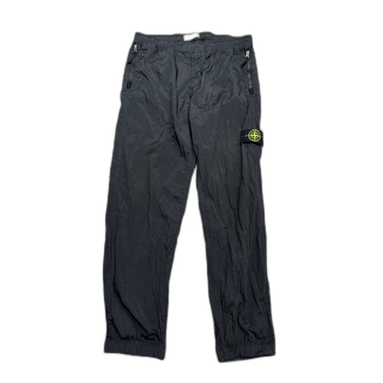 Stone Island Stone Island Black Nylon Sports Pants-yf Size US 34 / EU 50 - 1 Thumbnail