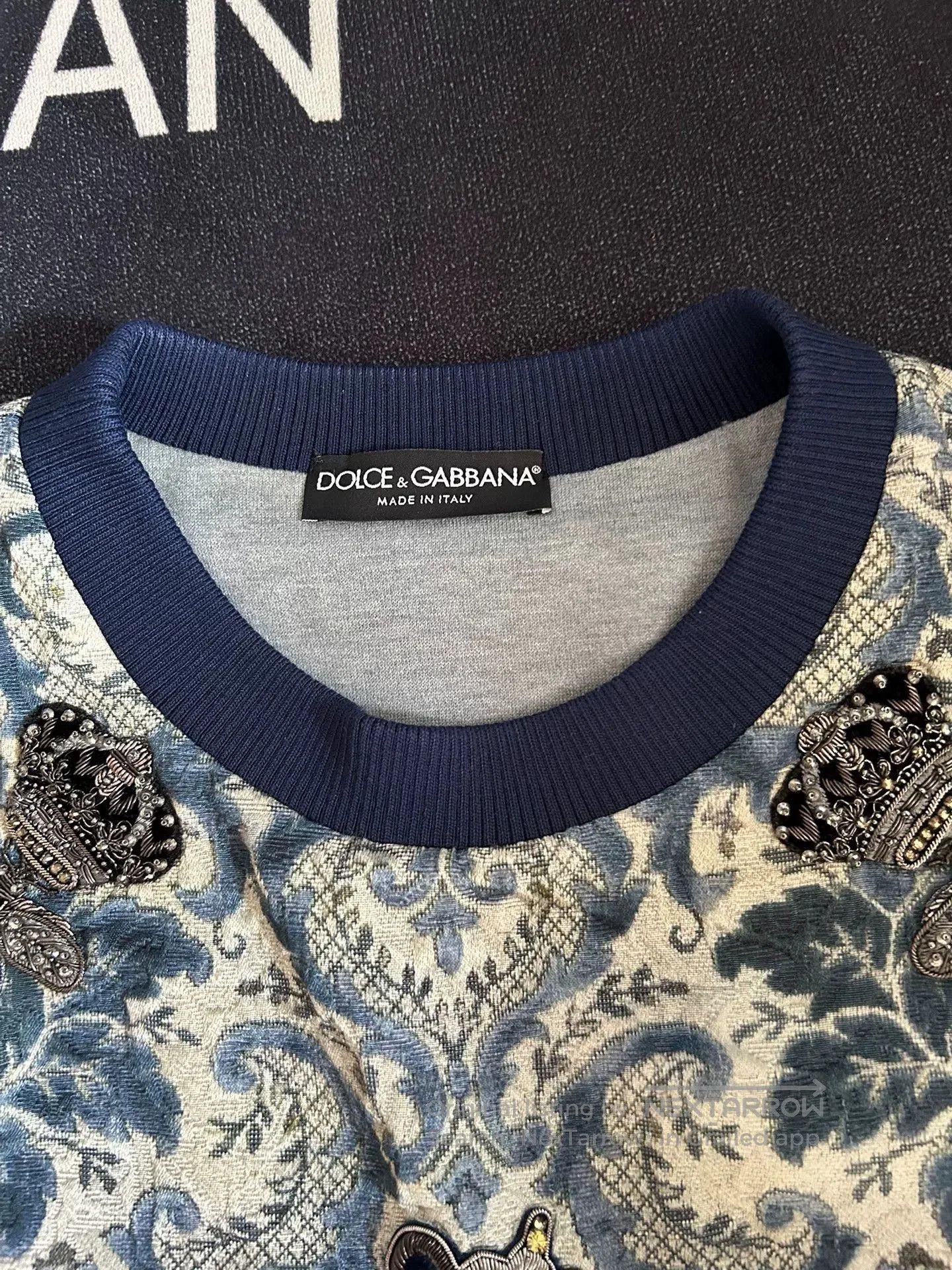 Dolce & Gabbana Luxury Dolce & Gabbana Embellished Sweatshirt. Size US M / EU 48-50 / 2 - 3 Thumbnail