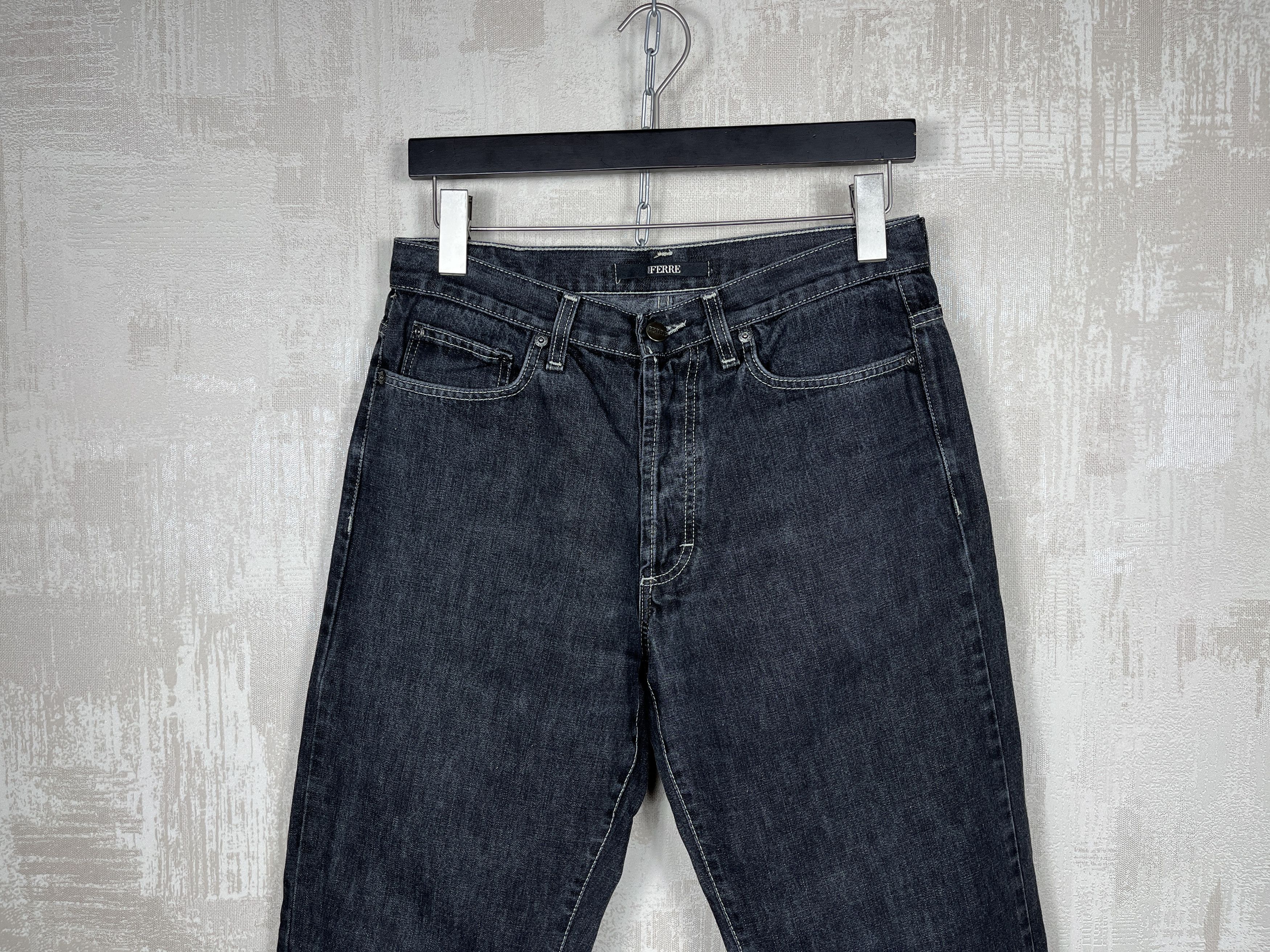 Gianfranco Ferre Gianfranco Ferre Vintage Denim Jeans fits to US 31-32 Size US 32 / EU 48 - 10 Thumbnail