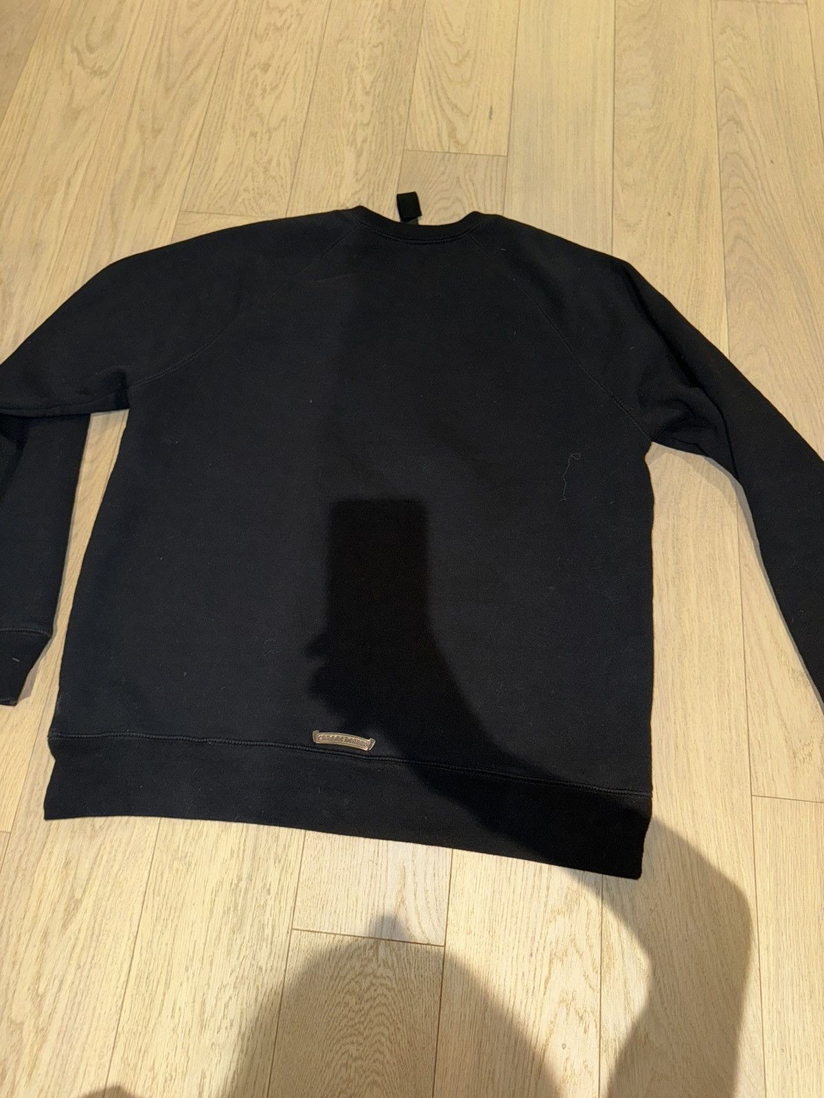 Chrome Hearts Chrome Hearts EMBROIDERED Triple Cross Patch Black Sweater Size US M / EU 48-50 / 2 - 3 Thumbnail