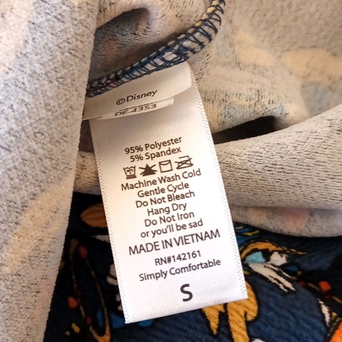 Vintage LuLaRoe Skirt S Women Blue Geometric Knee Length Pull On Polyester Spandex Knit Casual Stretch Size 28" / US 6 / IT 42 - 6 Thumbnail
