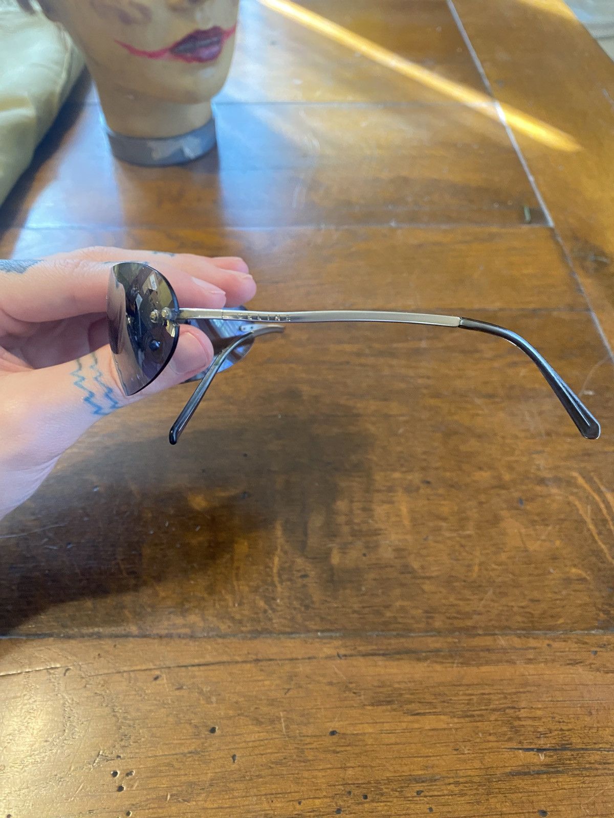 Celine × Designer × Vintage celine sc1032 vintage 2003 rimless sunglasses Size ONE SIZE - 7 Thumbnail