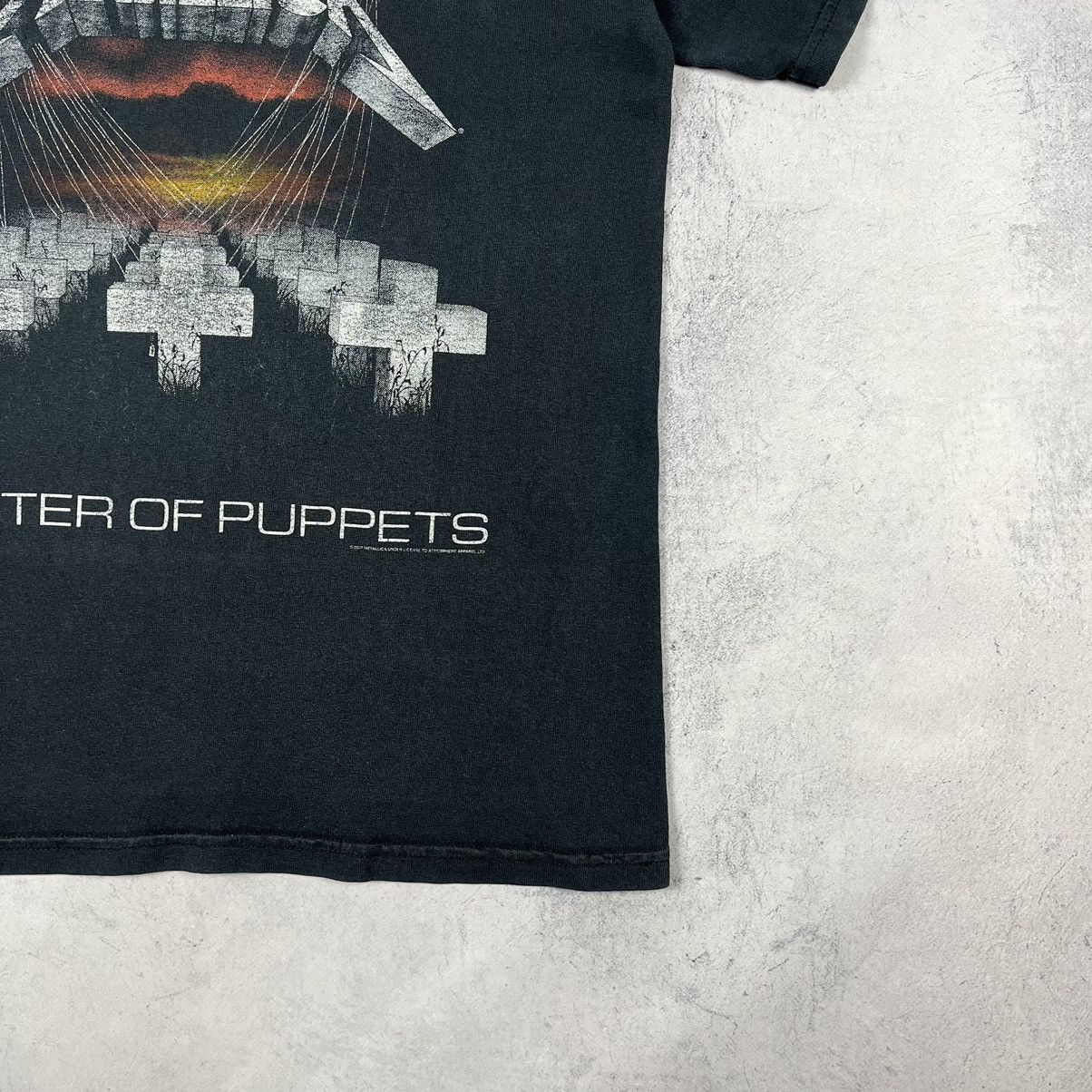 Band Tees Vintage Metallica Master of Puppets tour rock band tee 90’s Size US S / EU 44-46 / 1 - 5 Thumbnail