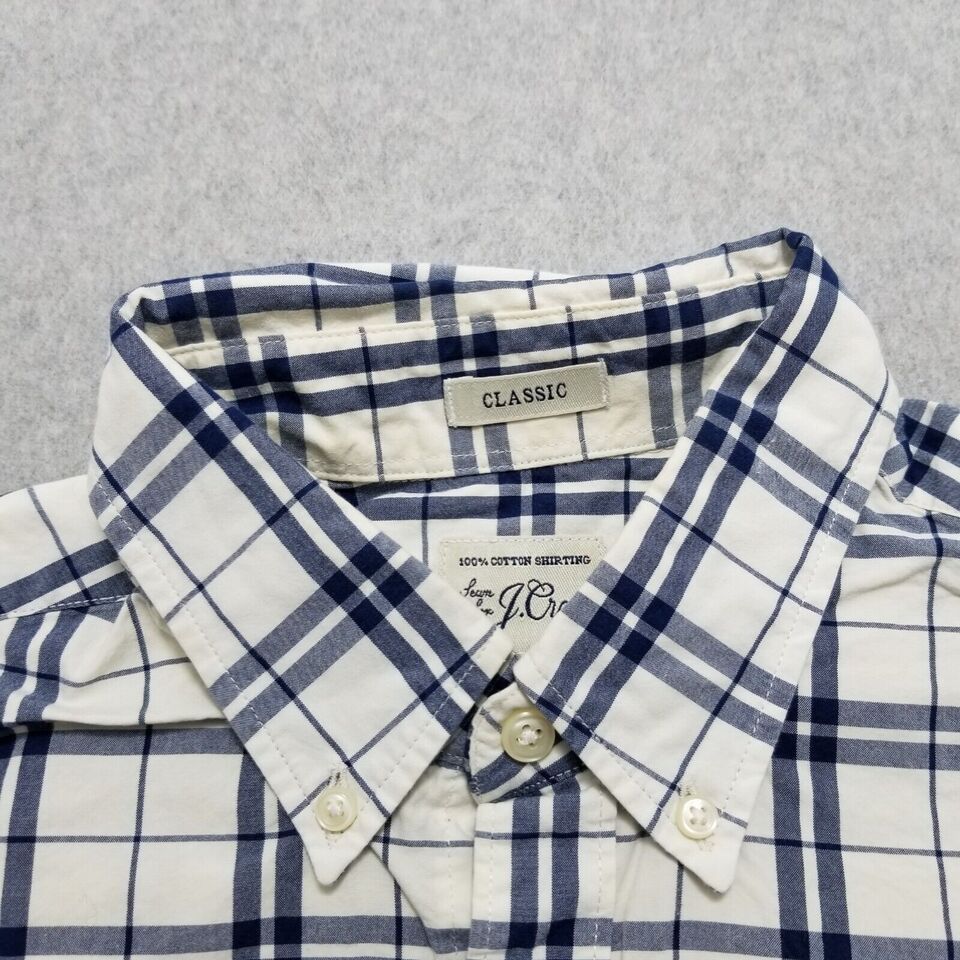 J.Crew J Crew Shirt Men Small Plaid Button Up Long Sleeve Casual Size US S / EU 44-46 / 1 - 5 Thumbnail