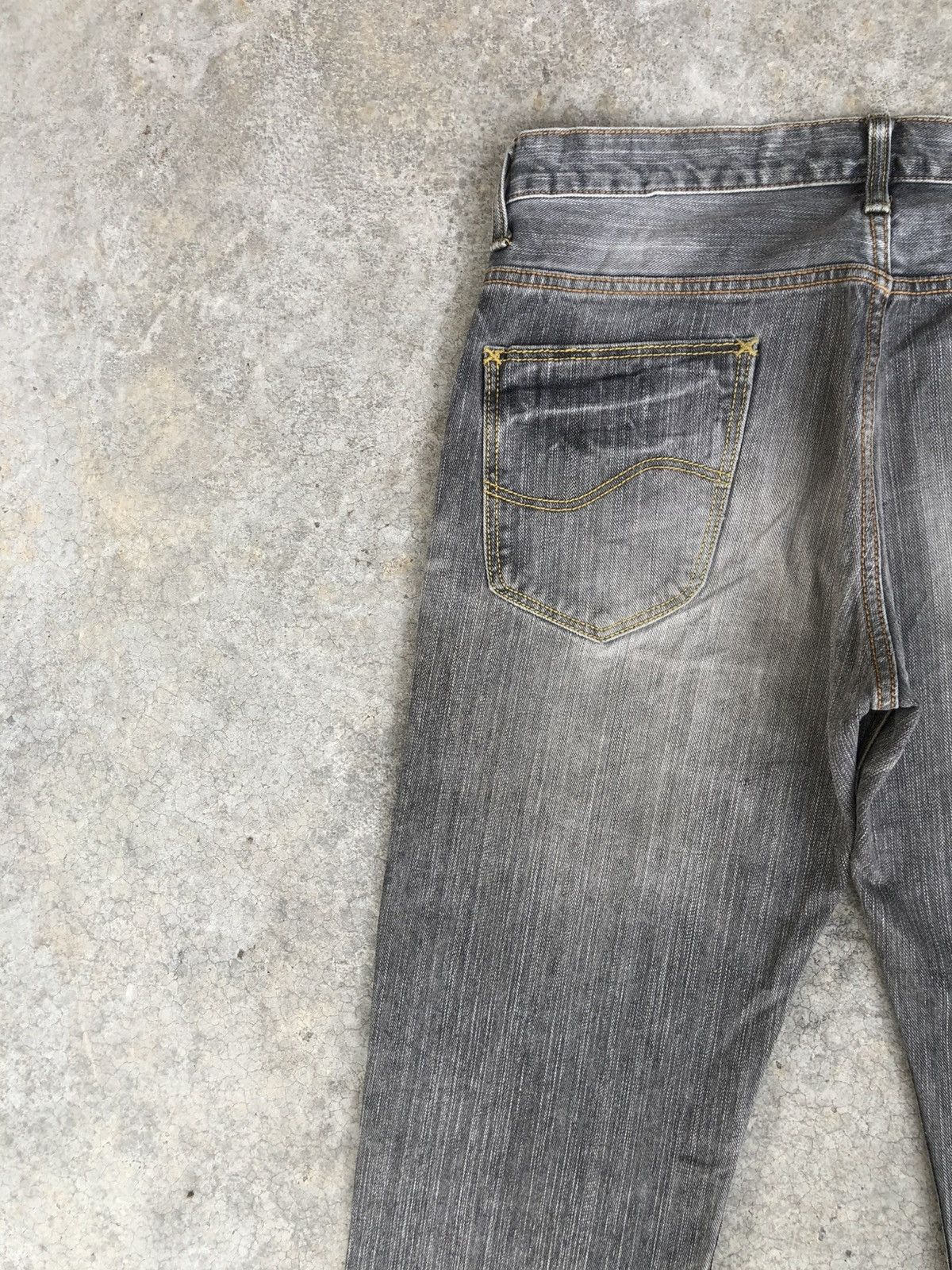 Kapital Japanese Lee Distressed Jeans Mudwash Size US 31 - 11 Thumbnail
