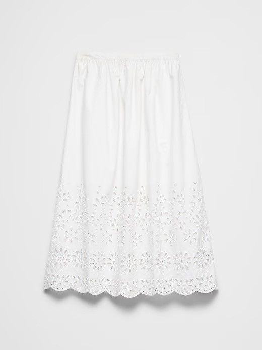 Banana Republic Banana Republic EYELET MIDI SKIRT size XS BNWT Size 26" / US 2 / IT 38 - 3 Thumbnail