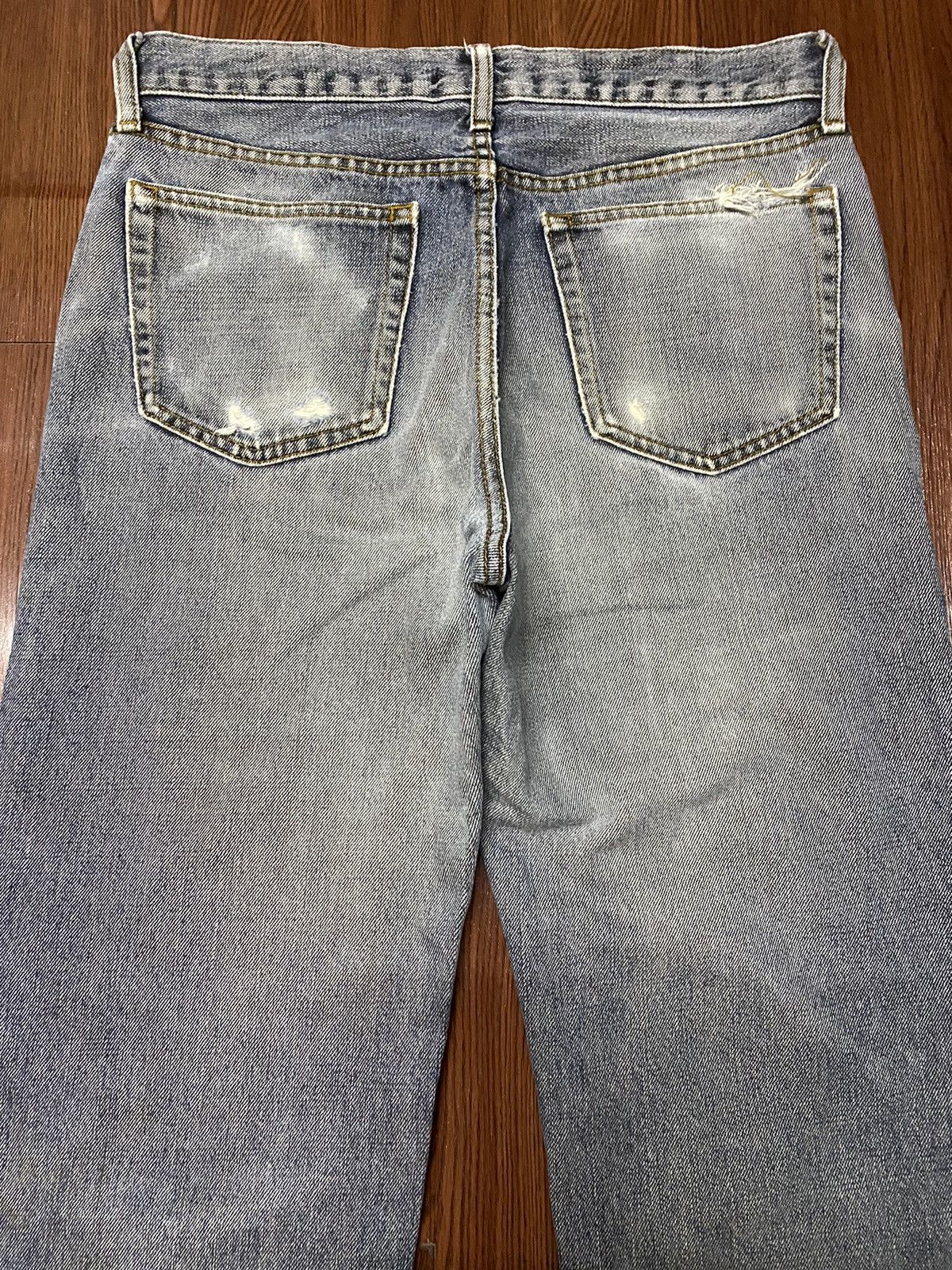 Japanese Brand Vintage Japanese Brand Faded Wash Straight Jeans Size US 31 - 13 Thumbnail