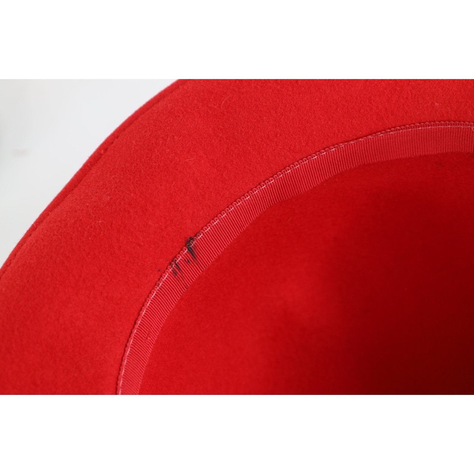 Vintage Vintage 80s 90s Felt Wool Satin Ribbon Bowtie Cloche Hat Size ONE SIZE - 10 Thumbnail