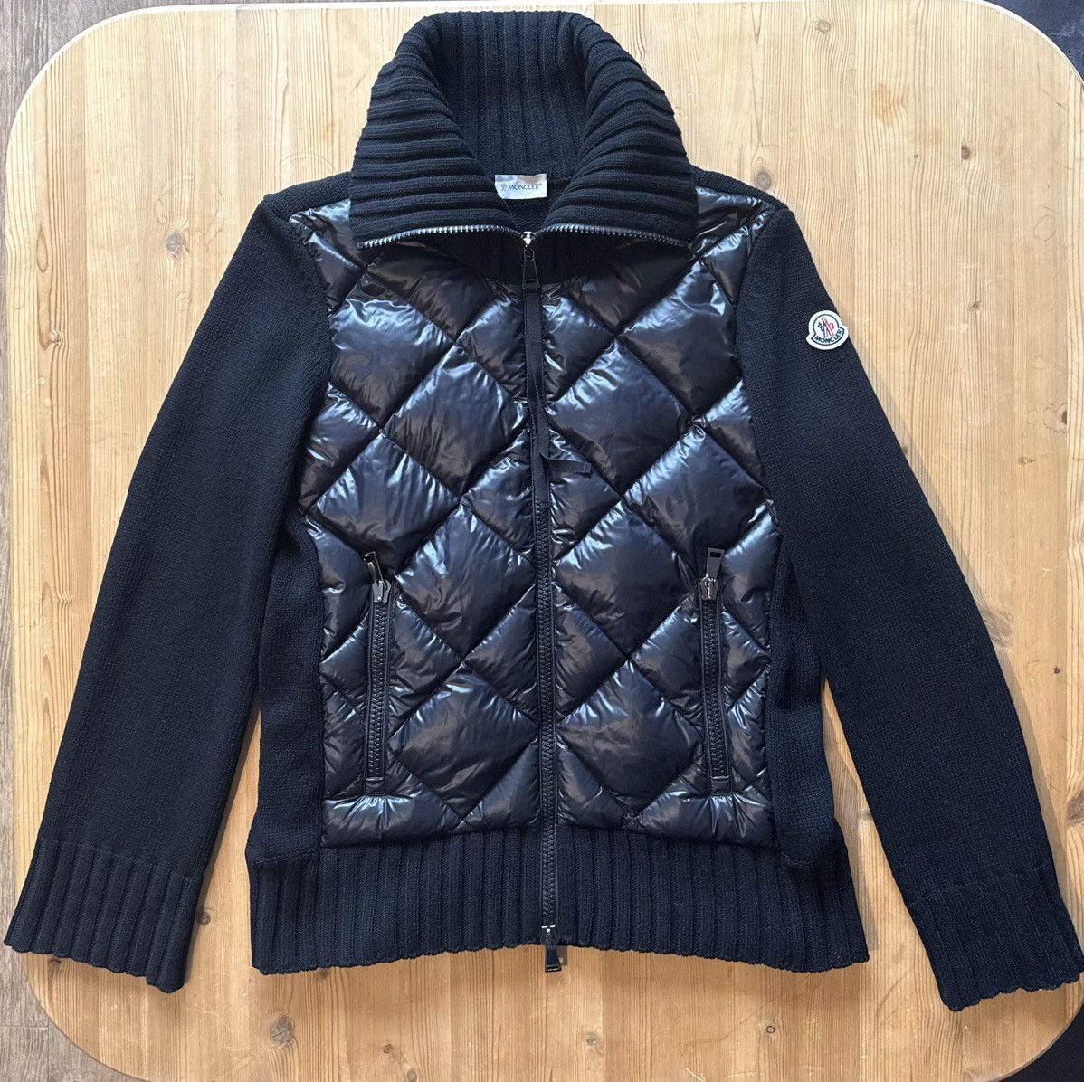 Moncler Moncler Womens Cardigan Size L / US 10 / IT 46 - 1 Thumbnail