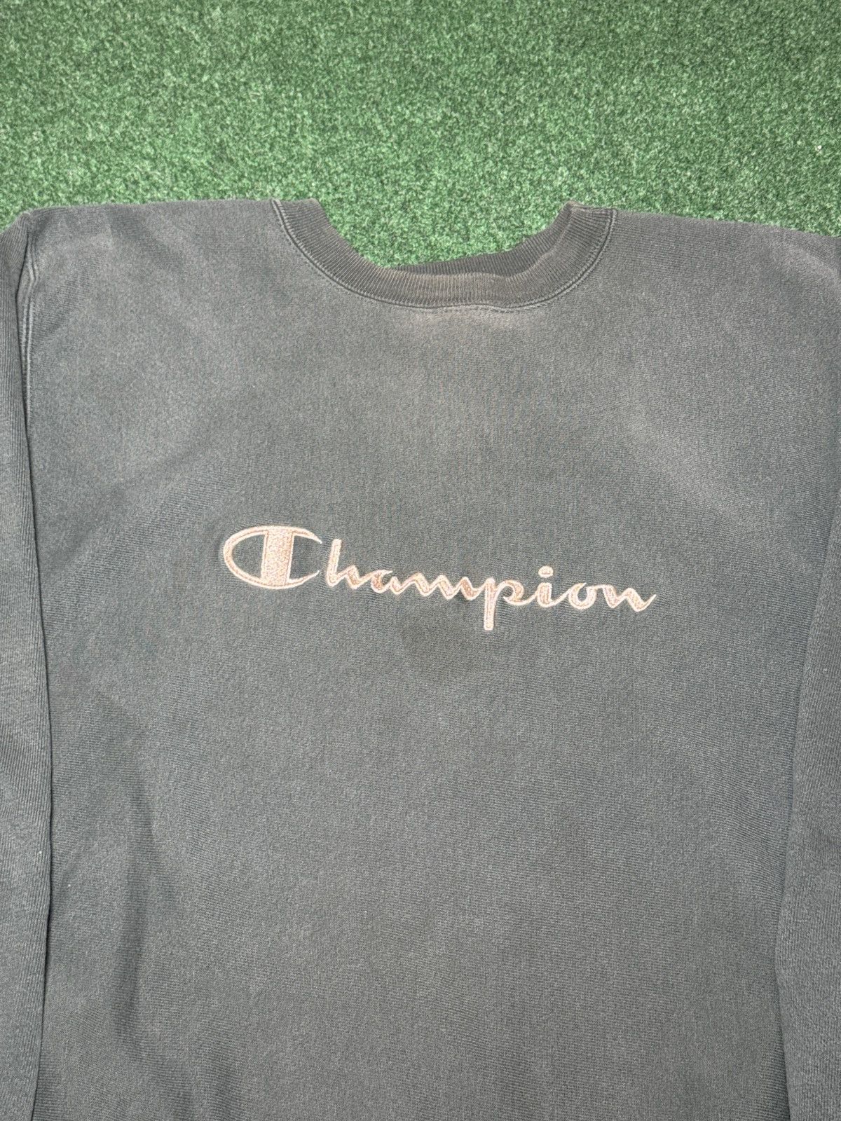 Champion Vintage 90s Champion Reverse Weave Dark Green XL Sweatshirt Size US XL / EU 56 / 4 - 2 Thumbnail