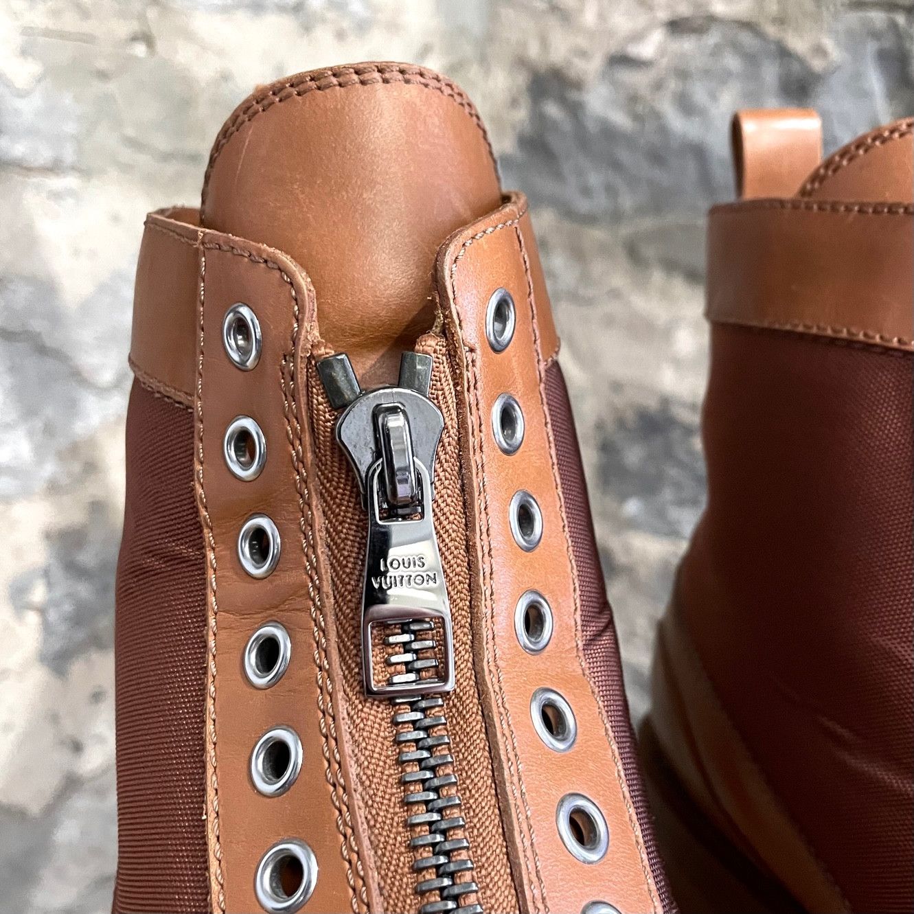 Louis Vuitton Louis Vuitton Bengale Brown Leather Ankle Boots Size US 8.5 / EU 41-42 - 6 Thumbnail