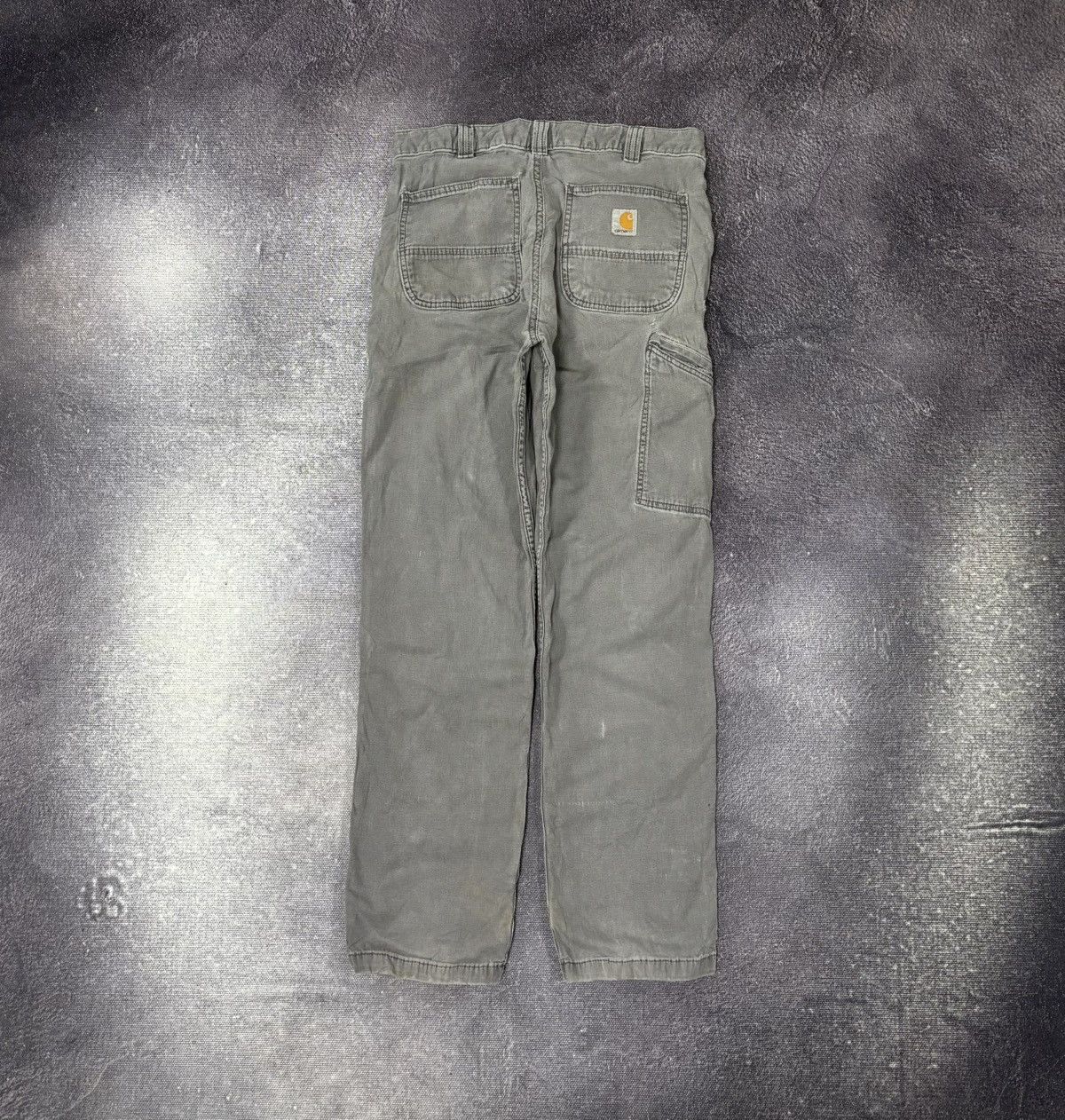 Carhartt Vintage Carhartt USA Gray Distressed Y2K Hype Work Pants Size US 32 / EU 48 - 1 Thumbnail