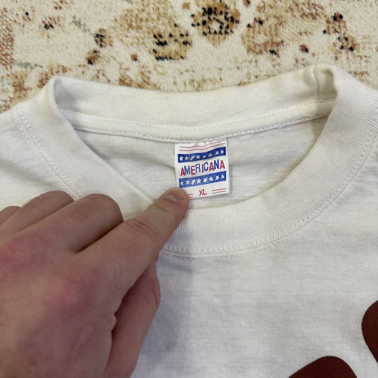 Vintage Vintage Adult “ Red Dog Benidorm Say’s Do US A Favour” Tee Size US XL / EU 56 / 4 - 7 Thumbnail