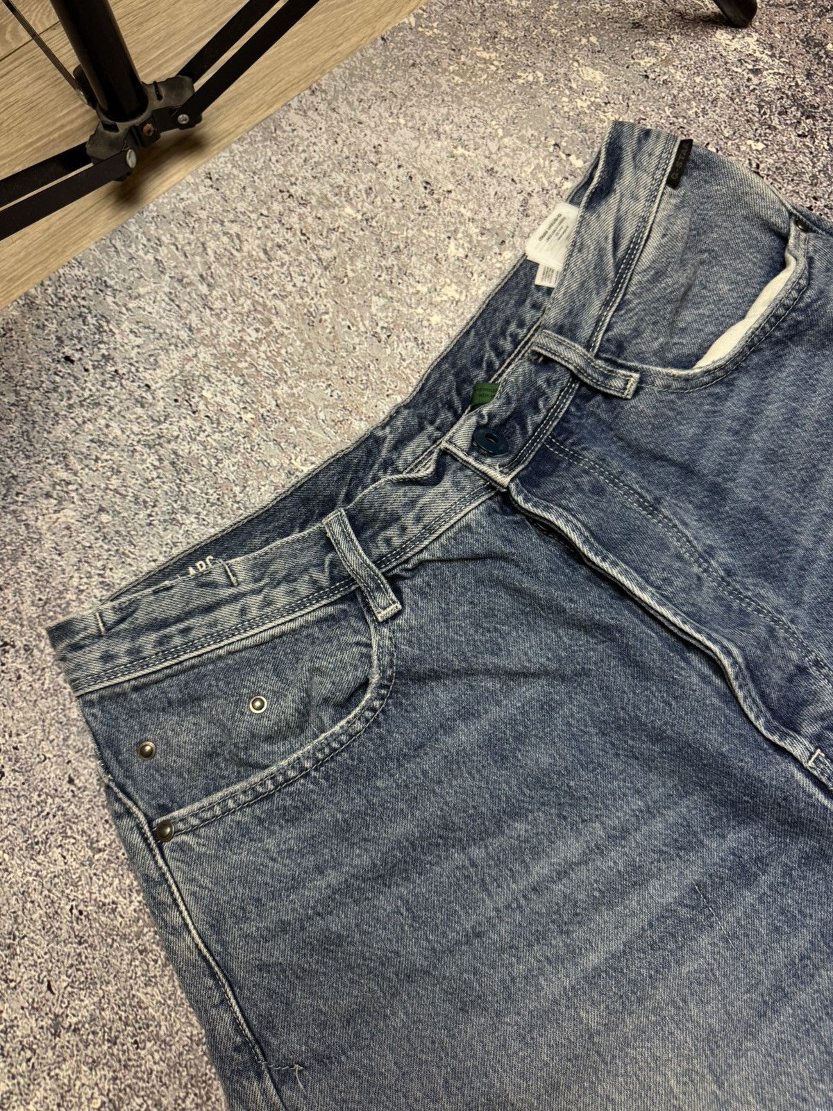 G-Star GSTAR RAW DENIM JAPANESE Y2K RARE Size US 33 - 13 Thumbnail