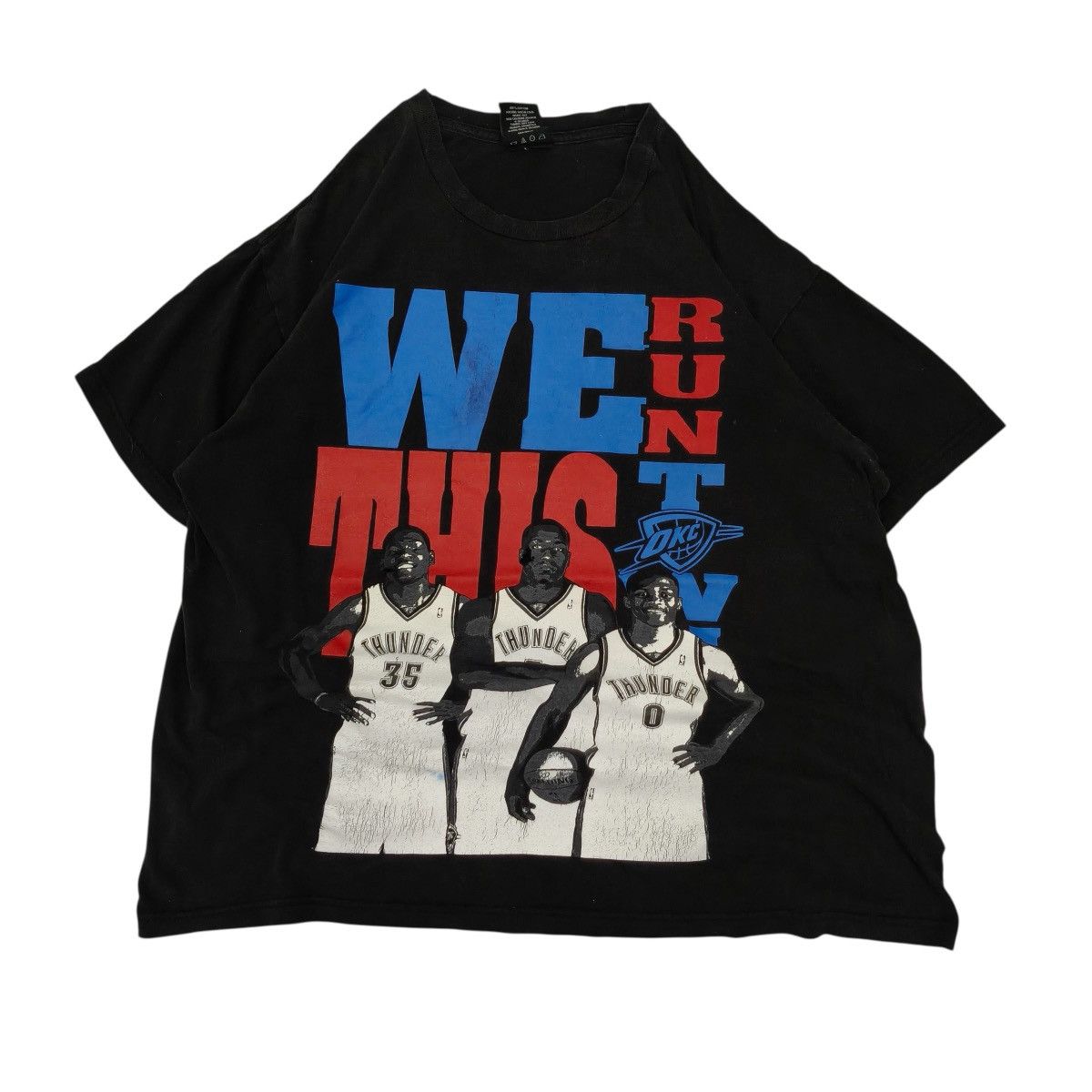 NBA NBA Oklahoma City Thunder We Run This Tshirt Size US L / EU 52-54 / 3 - 1 Thumbnail