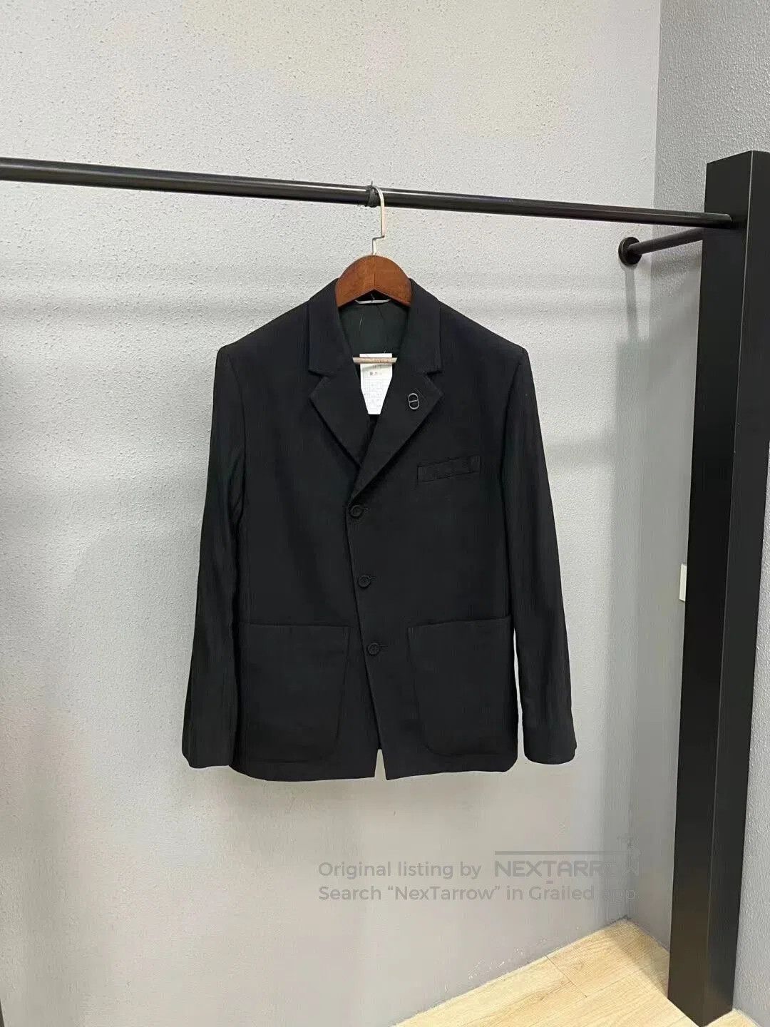 Dior Dior Logo Suit Jacket in Black. Size US L / EU 52-54 / 3 - 1 Thumbnail