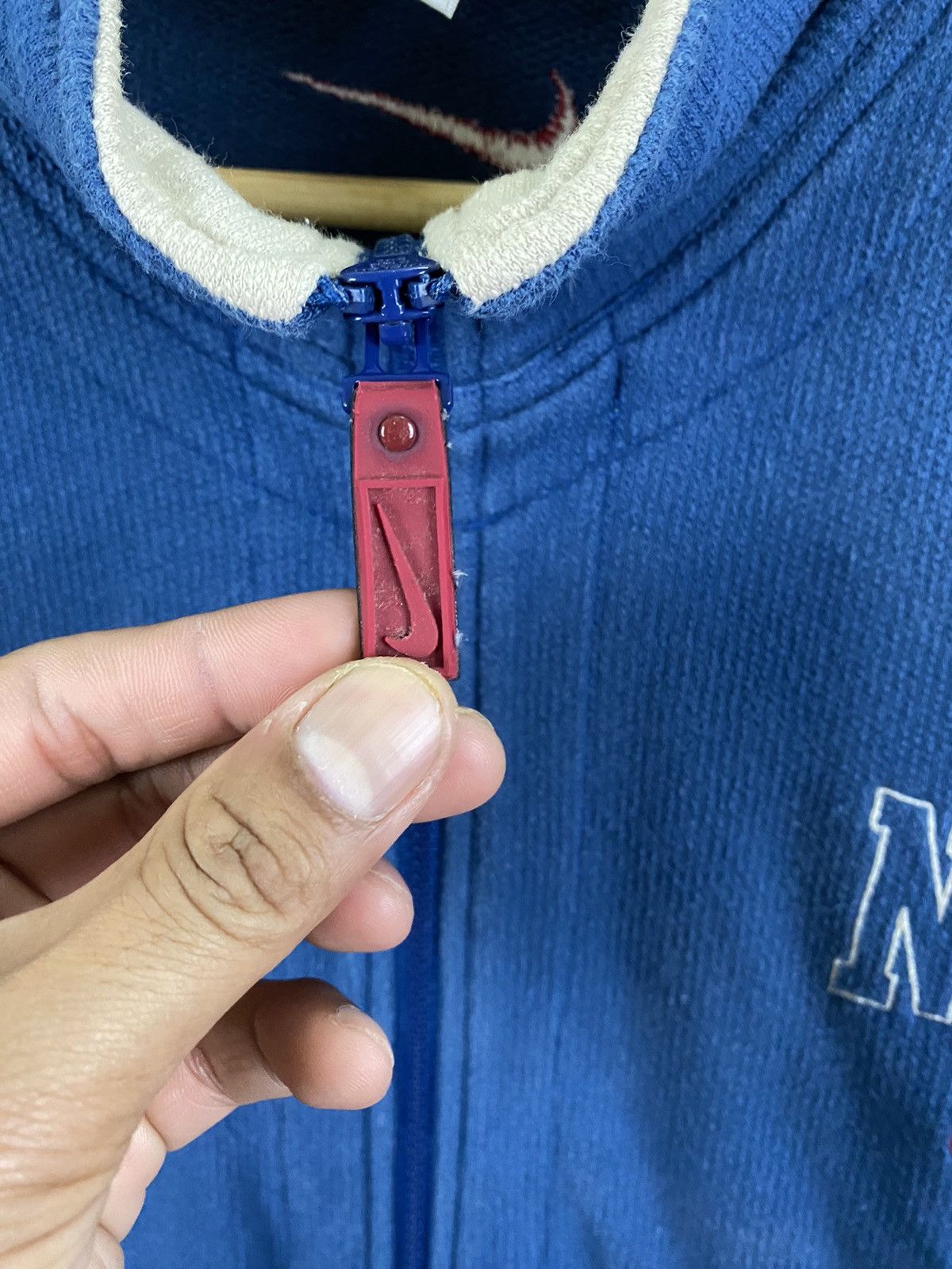 Nike ✅️Vintage NiKE Jacket Full Zipper Size US L / EU 52-54 / 3 - 6 Thumbnail