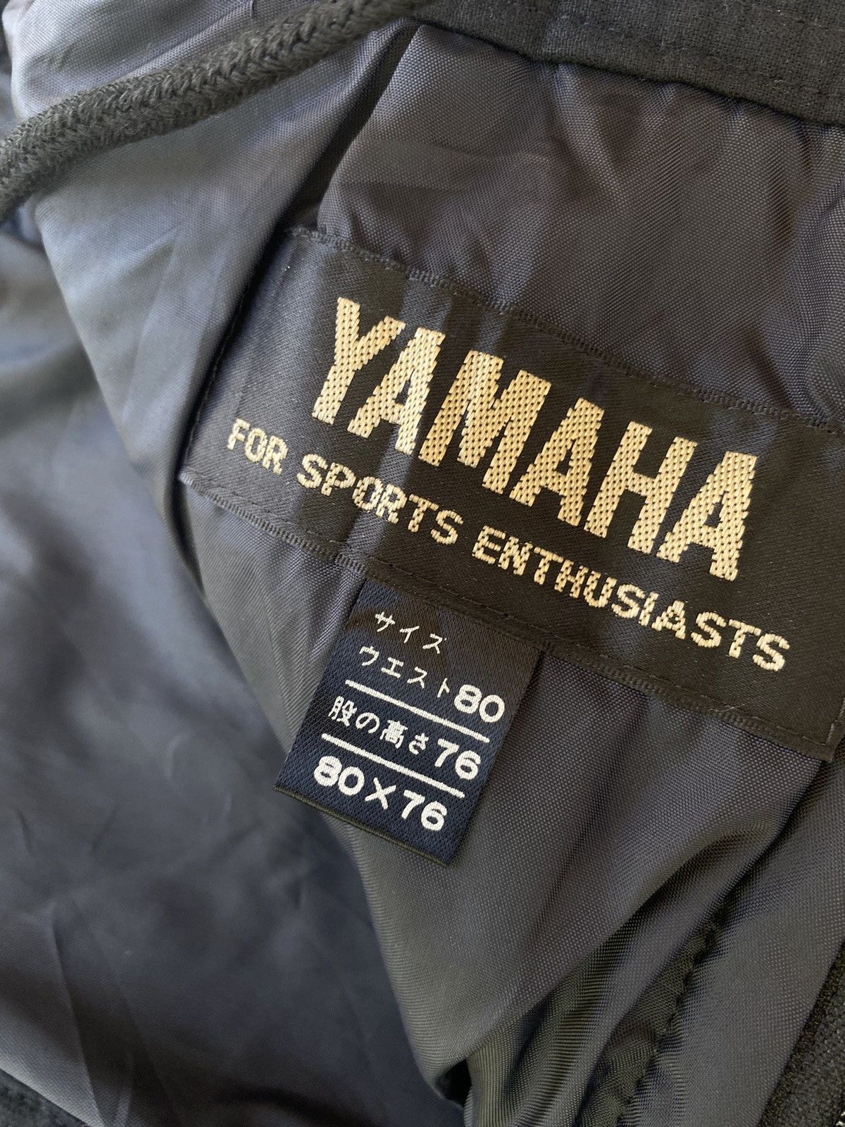 Japanese Brand 🔥 VINTAGE NOS BAGGY YAMAHA PANTS Size US 32 / EU 48 - 8 Thumbnail