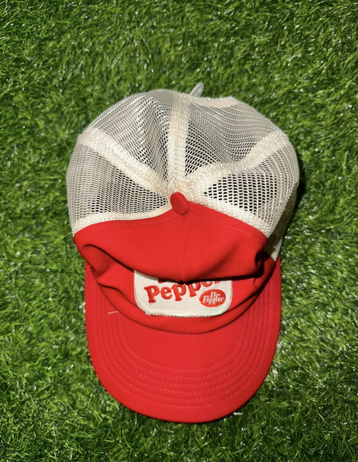 Vintage Vintage Dr Pepper I’m A Pepper Adjustable Mesh Hat Size ONE SIZE - 2 Thumbnail