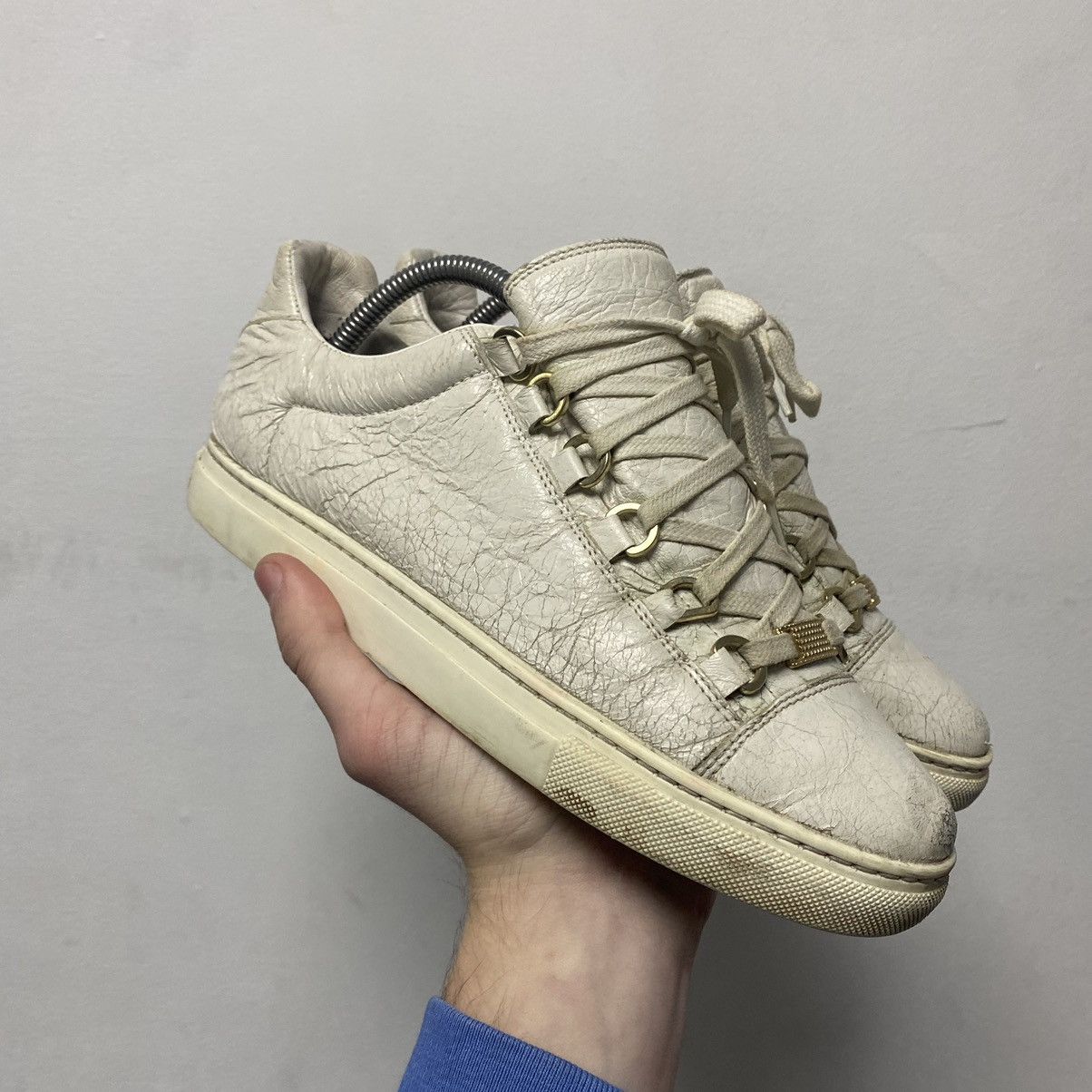 Balenciaga Balenciaga Arena Low Top Sneakers Size US 5 / EU 37 - 2 Thumbnail