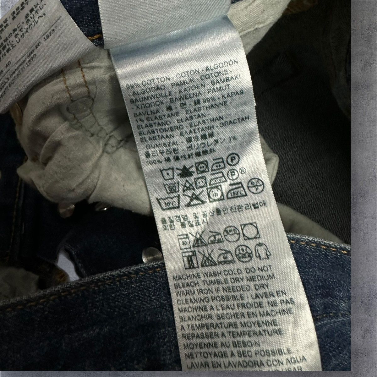 Levi's × Vintage Vintage Levi’s 501 Washed Jeans Denim Pants Navy Blue w32 Size US 32 / EU 48 - 7 Thumbnail