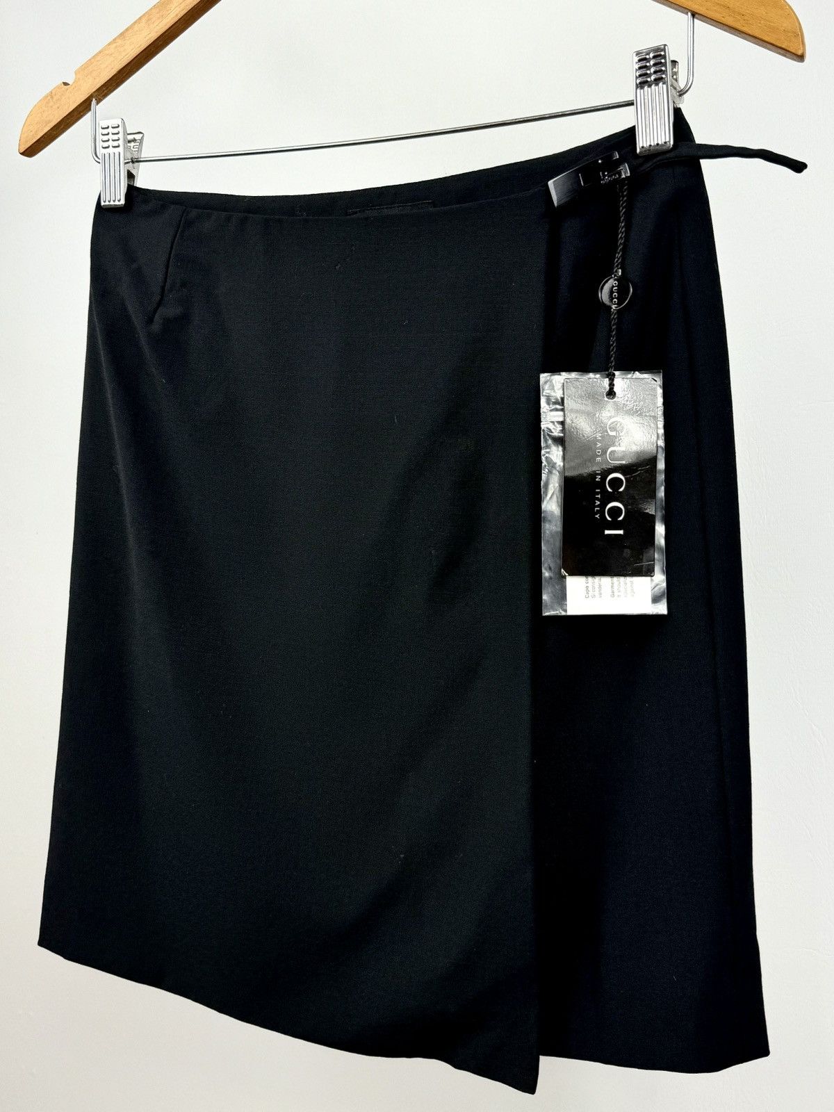 Gucci Gucci - Tom Ford - SS/1998 - G - Logo - Wrap Skirt Size 26" / US 2 / IT 38 - 2 Thumbnail
