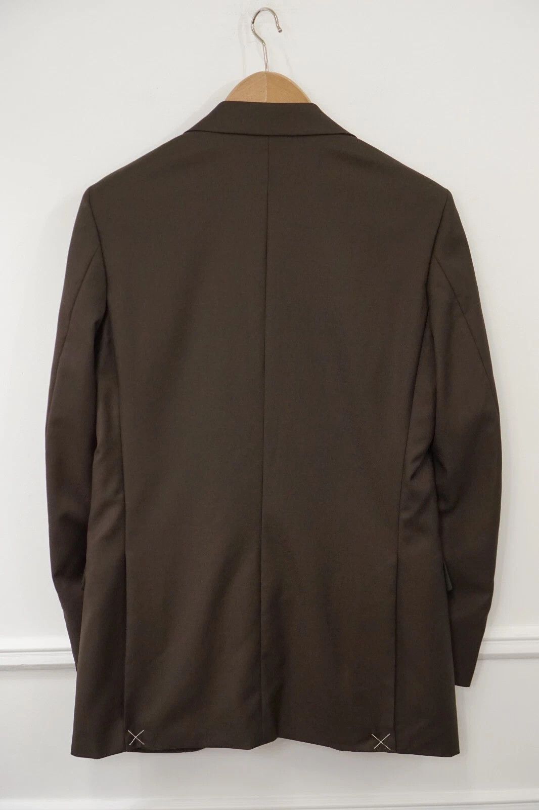Suitsupply Men Suitsupply Blazer La Spalla Brown Wool Size 90 UK/US36L Size 36R - 2 Thumbnail