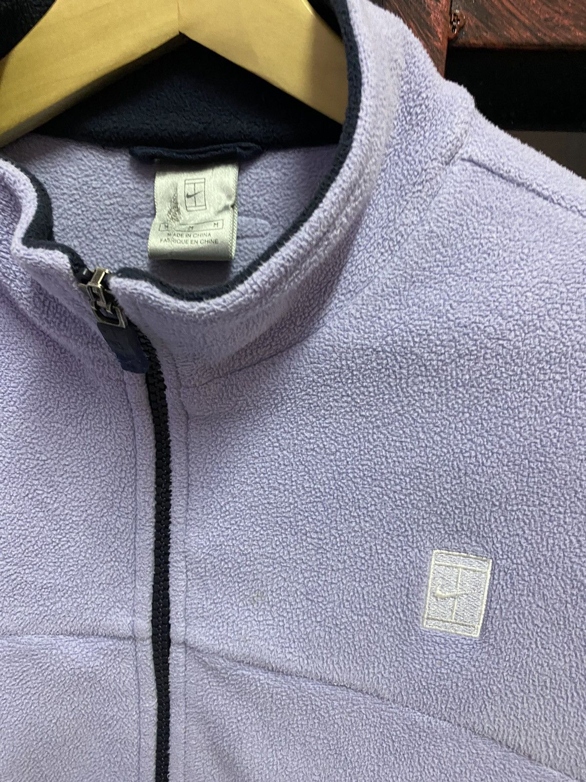 Other Vintage Y2K Nike Court Fleece Jacket Size M / US 6-8 / IT 42-44 - 3 Thumbnail