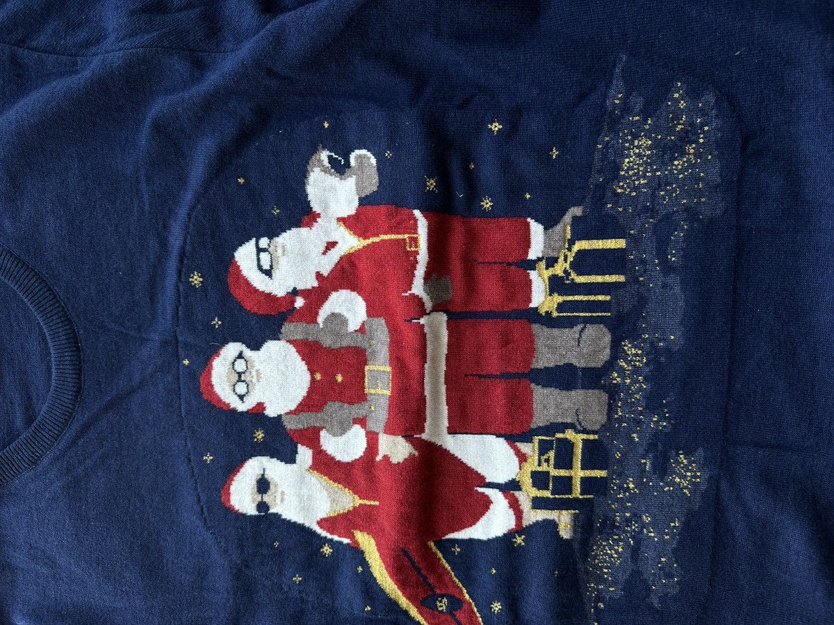 Breitling BREITLING 🚨 CHRISTMAS SANTA CLAUS BIG LOGO BLUE MEN SWEATER Size US XL / EU 56 / 4 - 4 Thumbnail