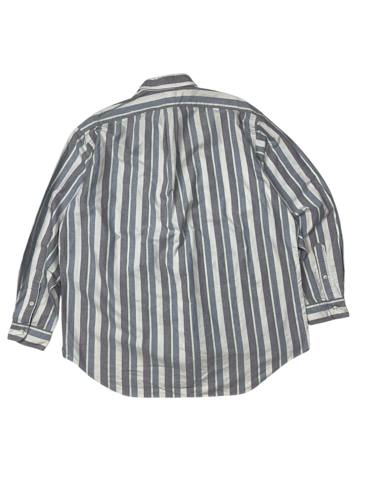 Polo Ralph Lauren Vintage 90s Polo Ralph Lauren Striped Button Up Shirt Size US XL / EU 56 / 4 - 3 Thumbnail