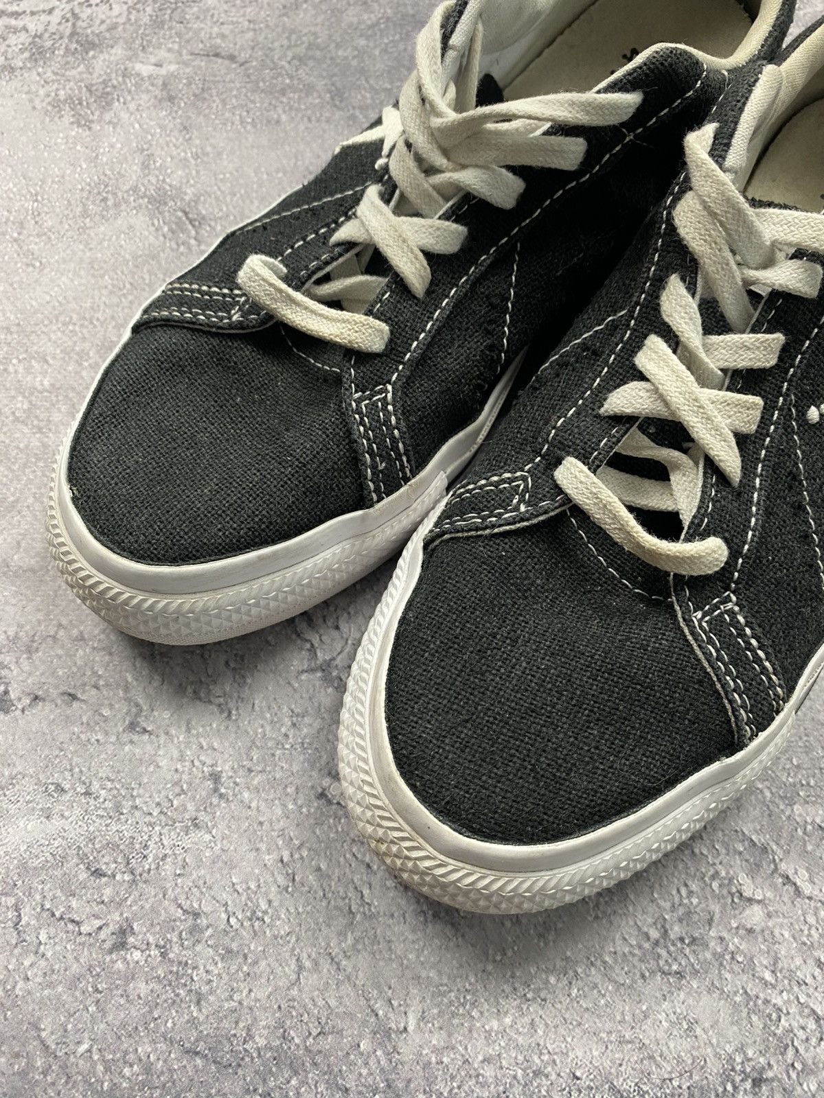 Converse × Stussy Stussy Converse Chuck One Star Low Top Black Sneakers Shoes Size US 6 / EU 39 - 15 Thumbnail