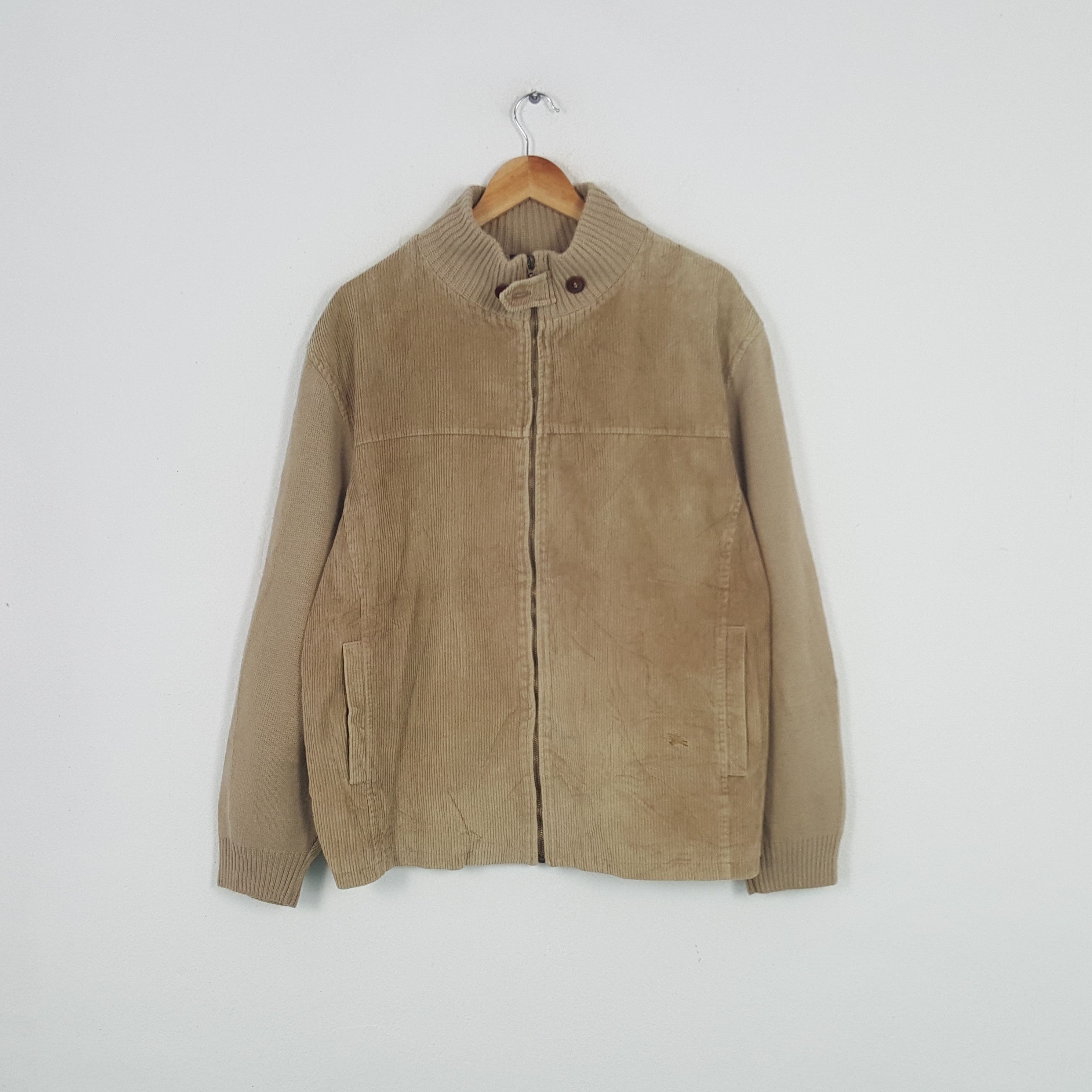 Burberry × Vintage Vintage Burberry London Nova Check Corduroy Jacket Size US XL / EU 56 / 4 - 3 Thumbnail