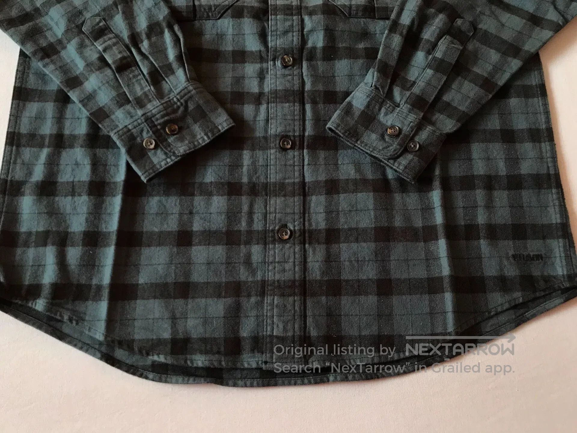 Filson Filson 11012006 Midnight Black Flannel Work Shirt. Size US M / EU 48-50 / 2 - 5 Thumbnail