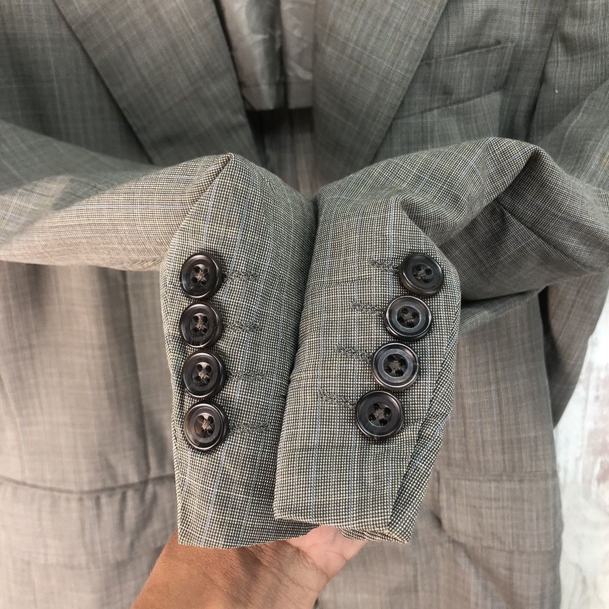 Burberry × Vintage Vintage Burberry London Blazer Size US L / EU 52-54 / 3 - 5 Thumbnail