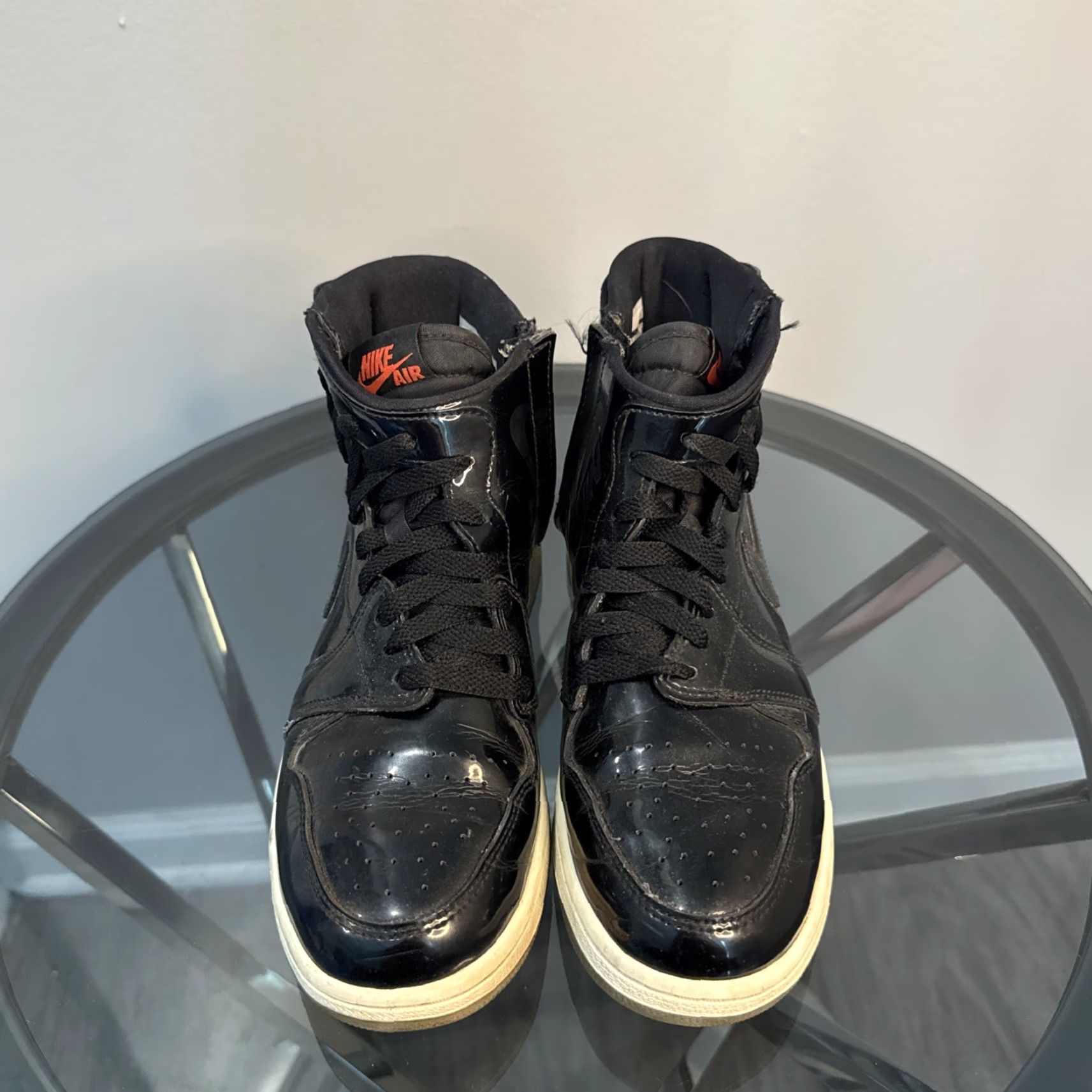 Nike Nike Air Jordan 1 Rebel XX Black Patent Infrared AR5599-001 Women’s Size 8.5 Sneakers Size US 9 / IT 39 - 5 Thumbnail