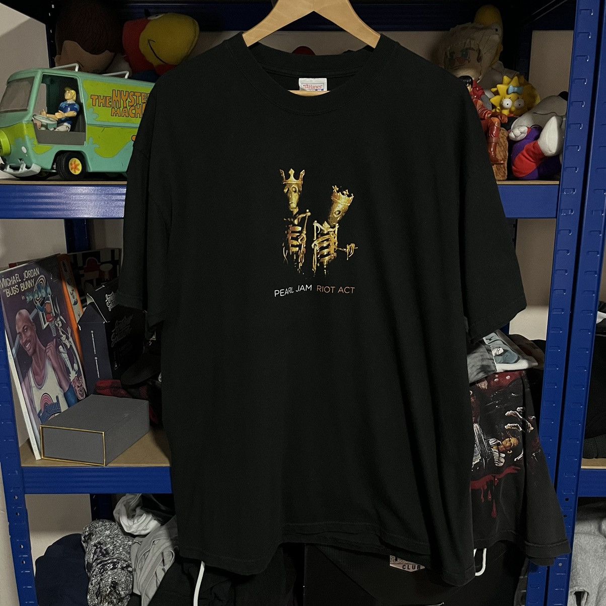 Pearl Jam Riot Act ツアー2003ビンテージ Tシャツ M PEARL JAM T