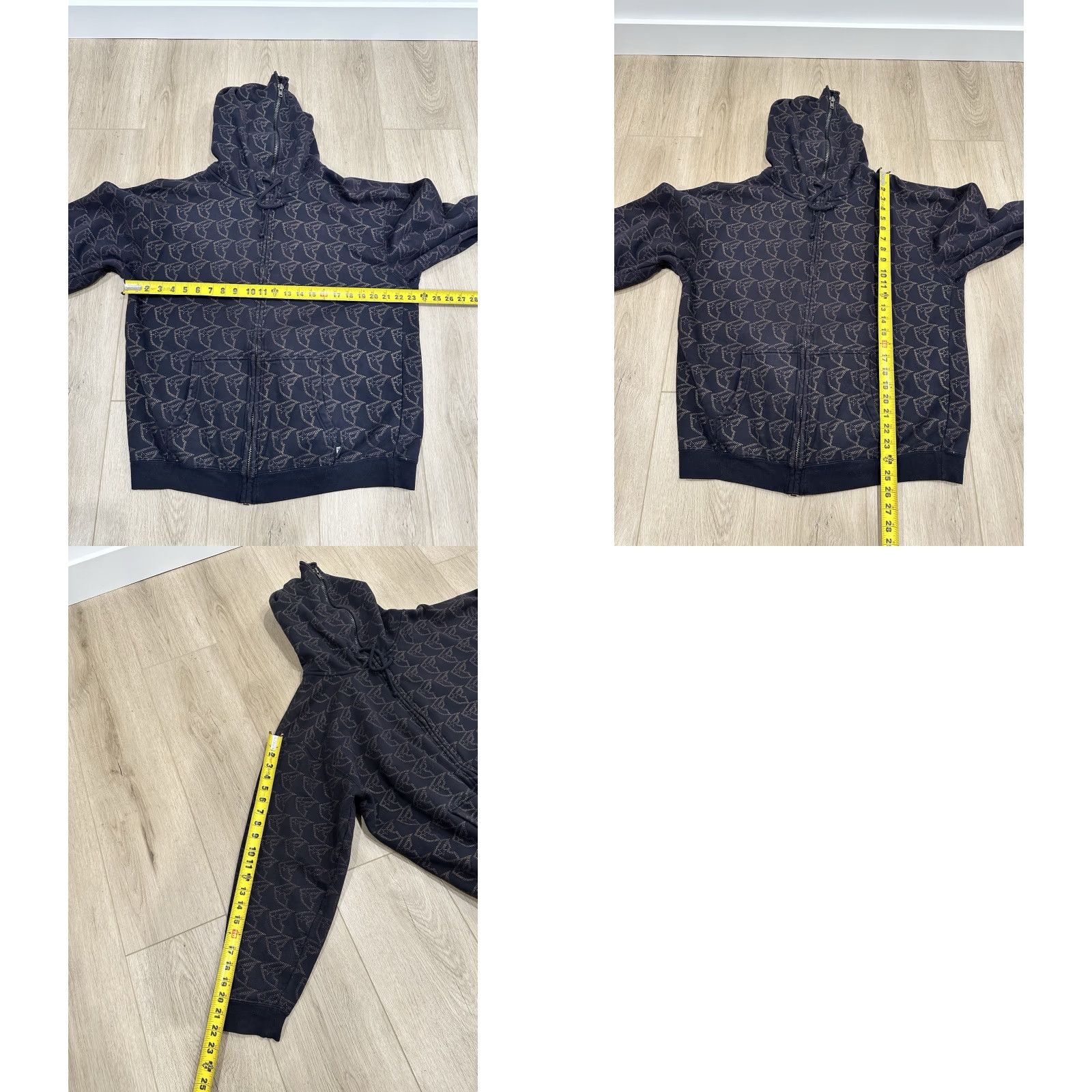 Vintage Famous Stars & Straps Hoodie AOP Full Zip Jesse Pinkman Style Size Large Mens Black Long Sleeve Closure Zip Pockets Logo Heavyweight Hooded Size US L / EU 52-54 / 3 - 9 Thumbnail