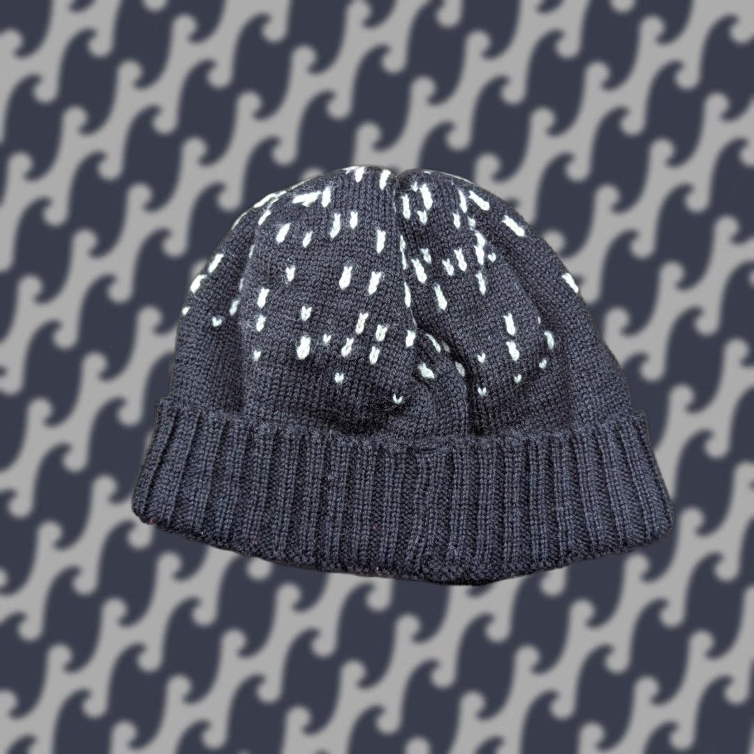 Dale Of Norway Dale of Norway X Henrik Vibskov Wool Beanie Hat Womens One Size Cuffed Black Size ONE SIZE - 1 Thumbnail