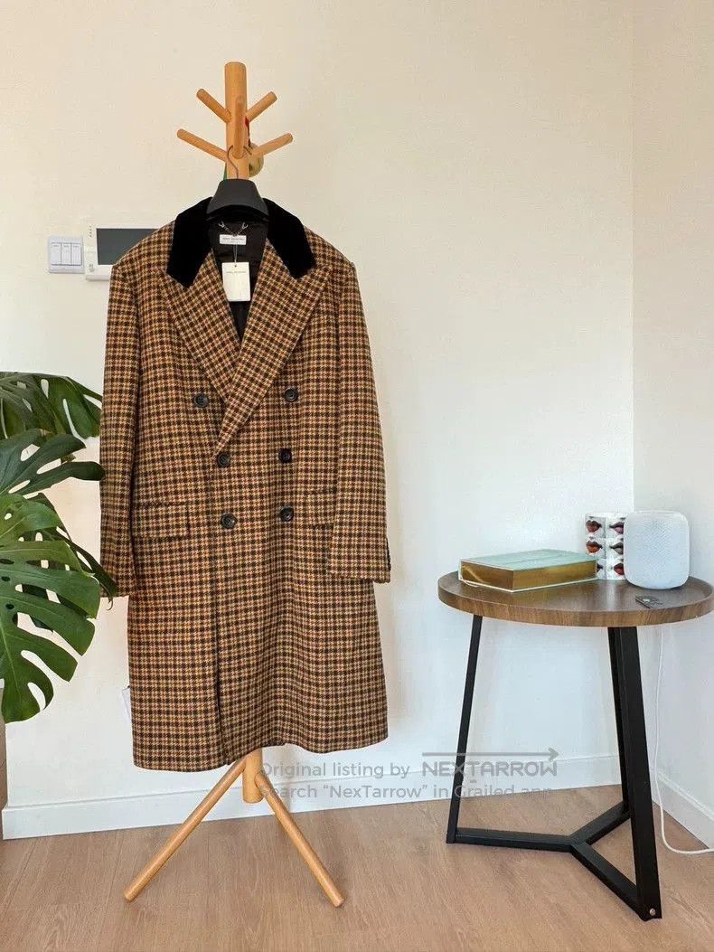 Dries Van Noten Dries Van Noten Plaid Wool Coat. Size US L / EU 52-54 / 3 - 1 Thumbnail