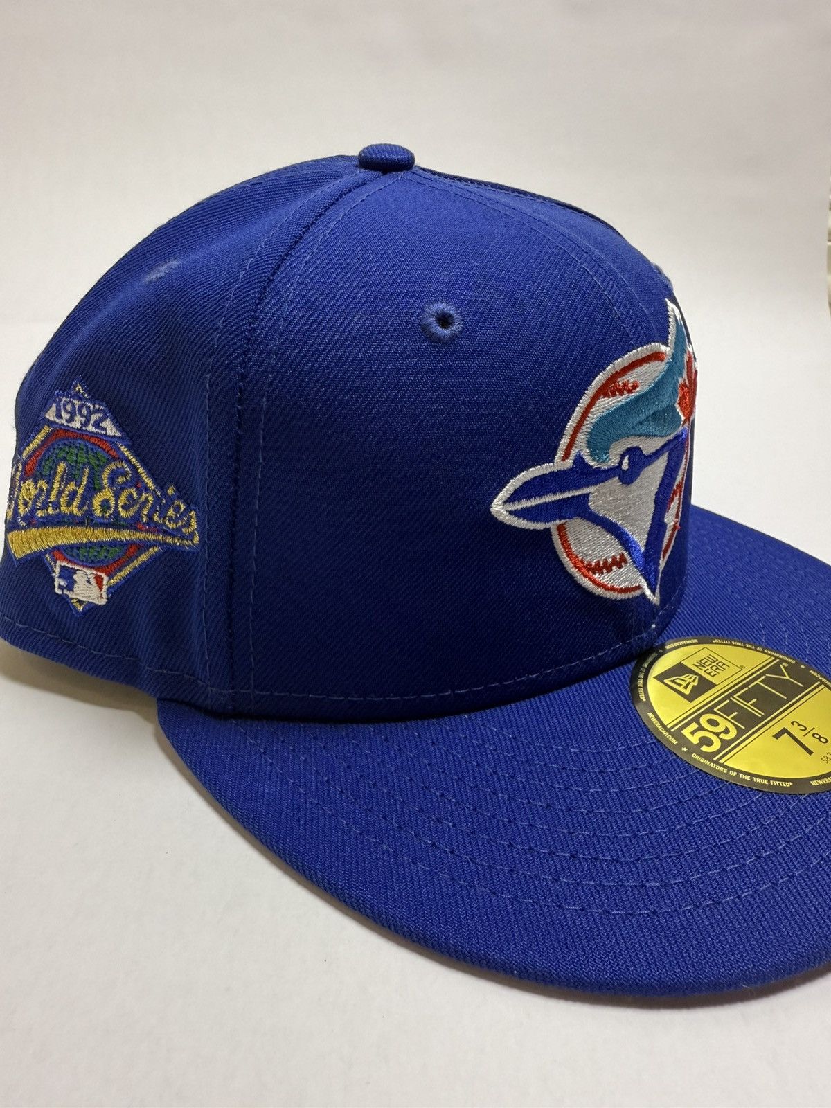New Era NEW ERA TORONTO BLUE JAY BLUE 93 WS PATCH 59FIFTY FITTED HAT Size ONE SIZE - 2 Thumbnail