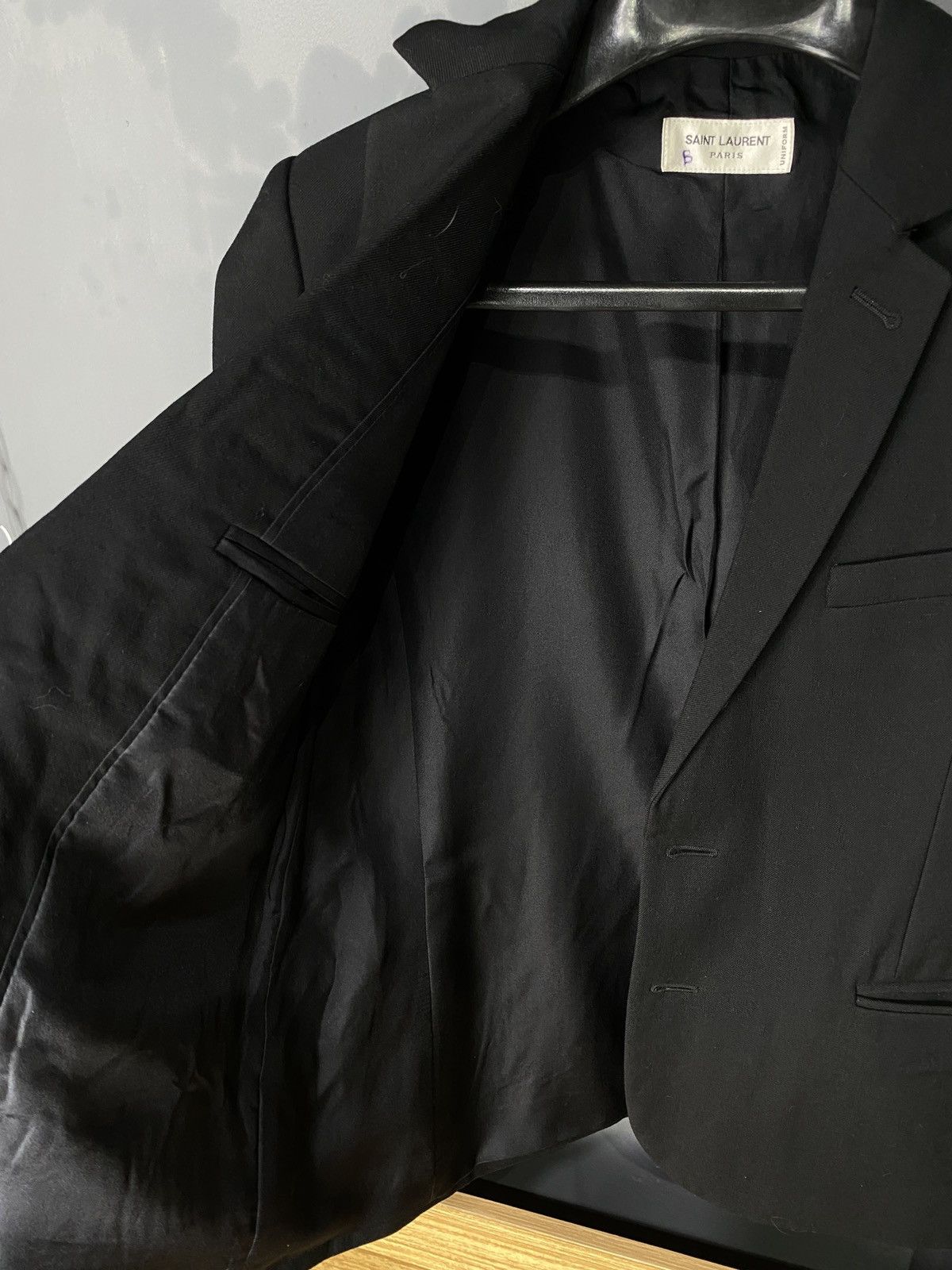 Saint Laurent Paris Saint Laurent Paris Blazer Size S / US 4 / IT 40 - 6 Thumbnail