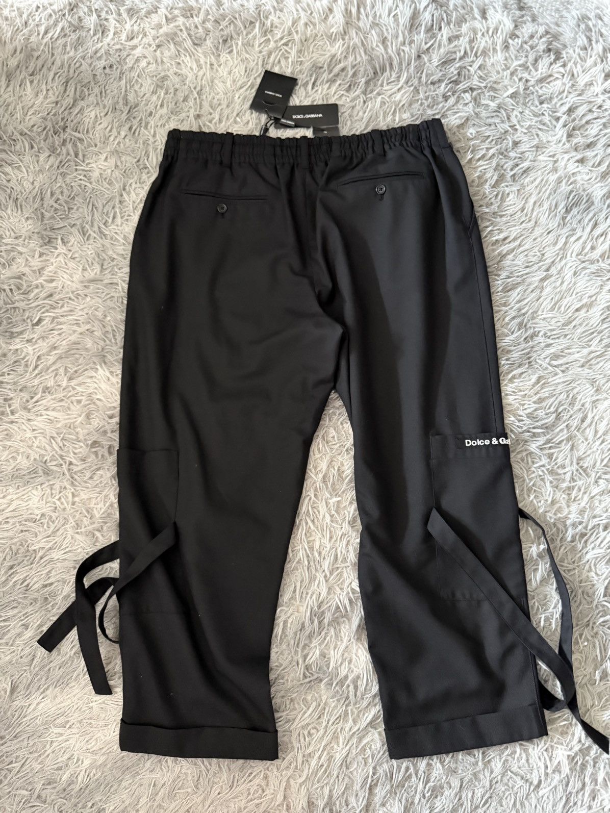 Dolce & Gabbana belted cargo pants Size US 36 / EU 52 - 5 Thumbnail