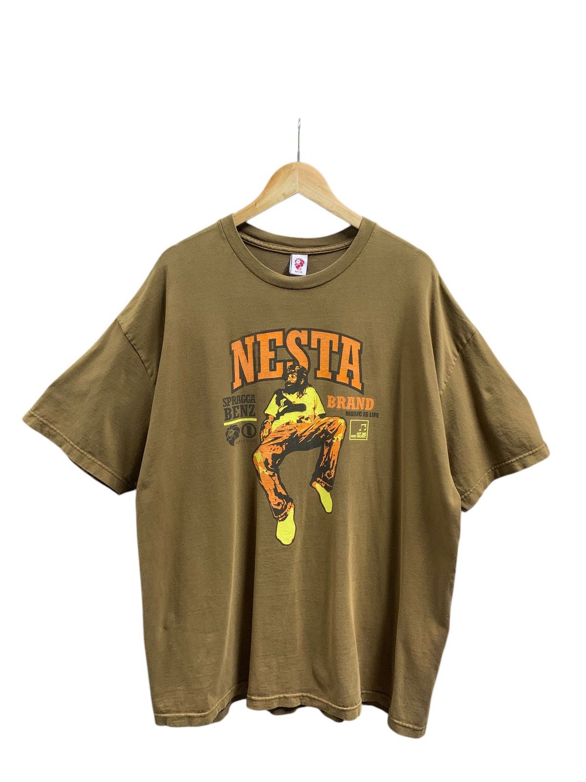 Vintage Vintage Nesta Brand T-Shirt Size US XXL / EU 58 / 5 - 1 Thumbnail