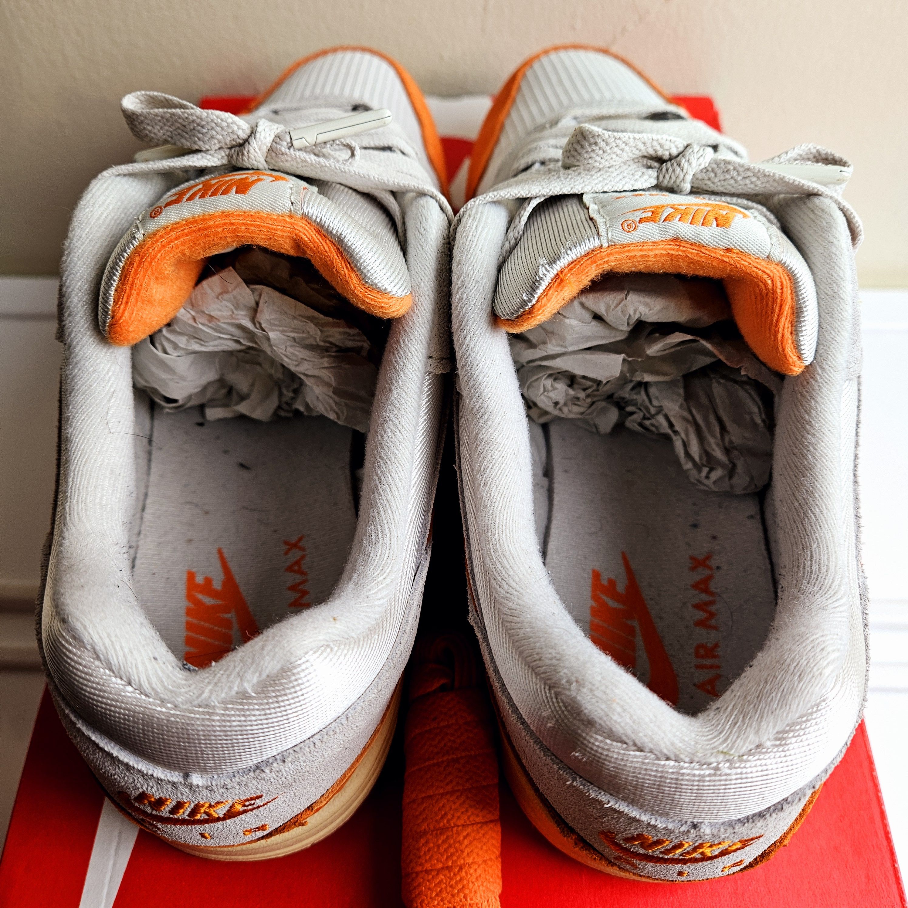 Nike Air Max 1 'Master Magma Orange' Size US 9 / EU 42 - 3 Thumbnail