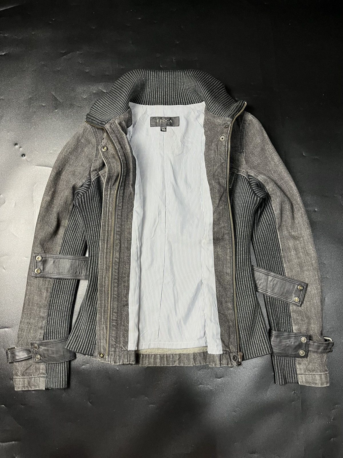 If Six Was Nine × Japanese Brand × Le Grande Bleu (L.G.B.) Japanese EPOCA milano Bondage jacket Size US M / EU 48-50 / 2 - 2 Thumbnail